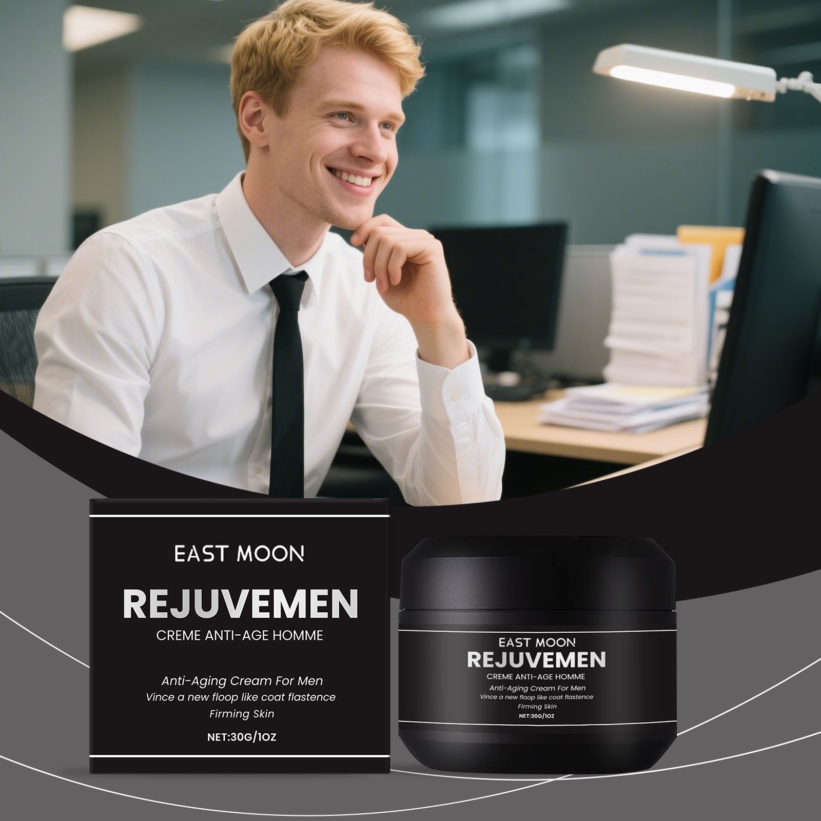 Men Moisturizing Face Cream Hydrating Nourishing Smoothing For Fine Lines Daily Facial Care