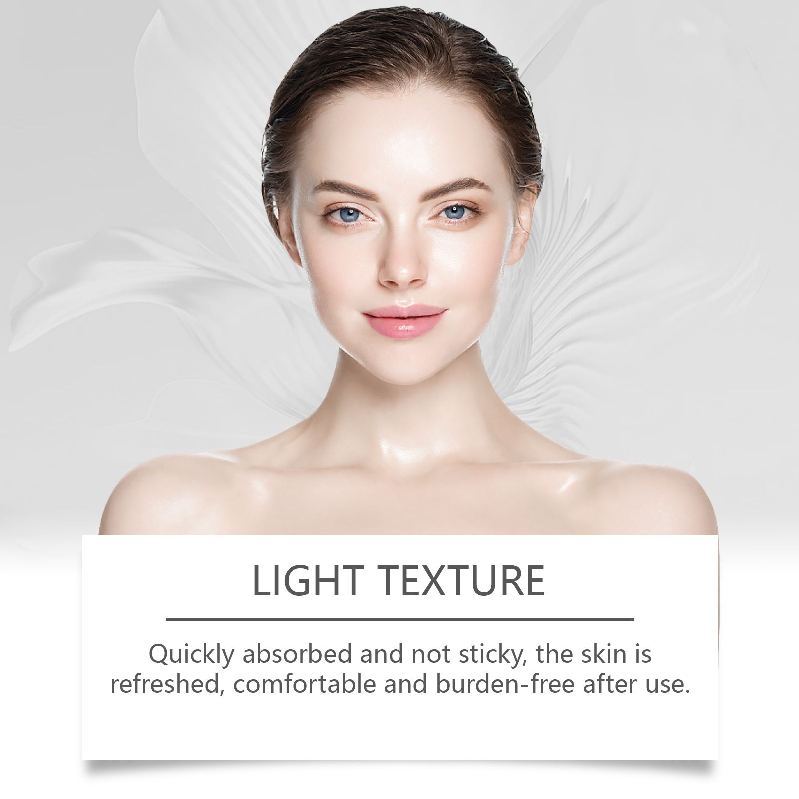Hyaluronic Acid Moisturizing Lotion Daily Hydrating Nourishing Lightweight For Face Care 50g