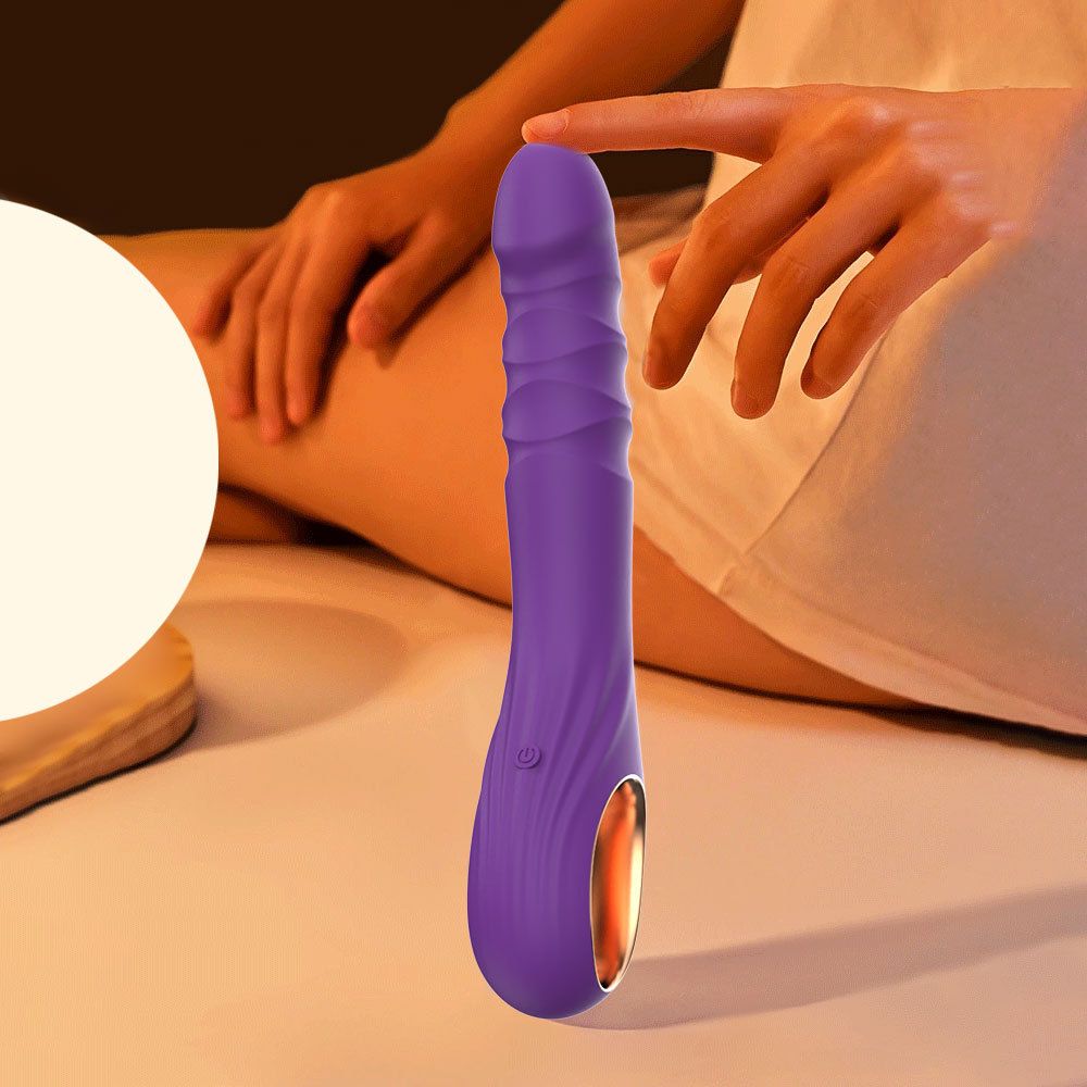 (Red) Vibrator for Women Adult Sex Toy Massager Dildo with 10 Vibration Frequencies Female Masturbation G-Spot Vibrator
