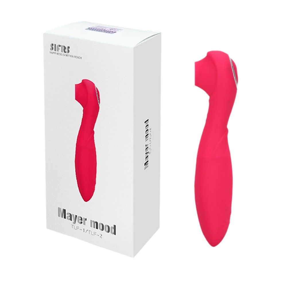(Red) Suction Vibrator For Women Breast Massage Masturbator Dildo Sucking Sex Toys Female Adult Novelty Wand Adult Products