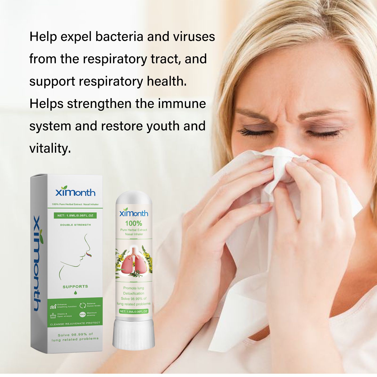 Nasal Inhaler For Body Care Soothing Nasal Comfort And Daily Wellness Support
