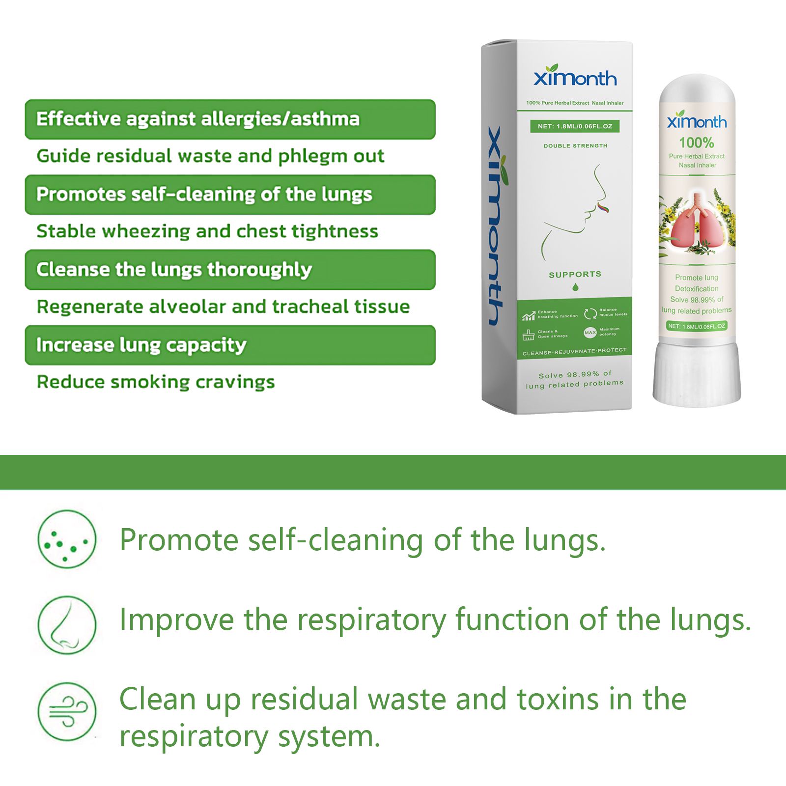 Nasal Inhaler For Body Care Soothing Nasal Comfort And Daily Wellness Support
