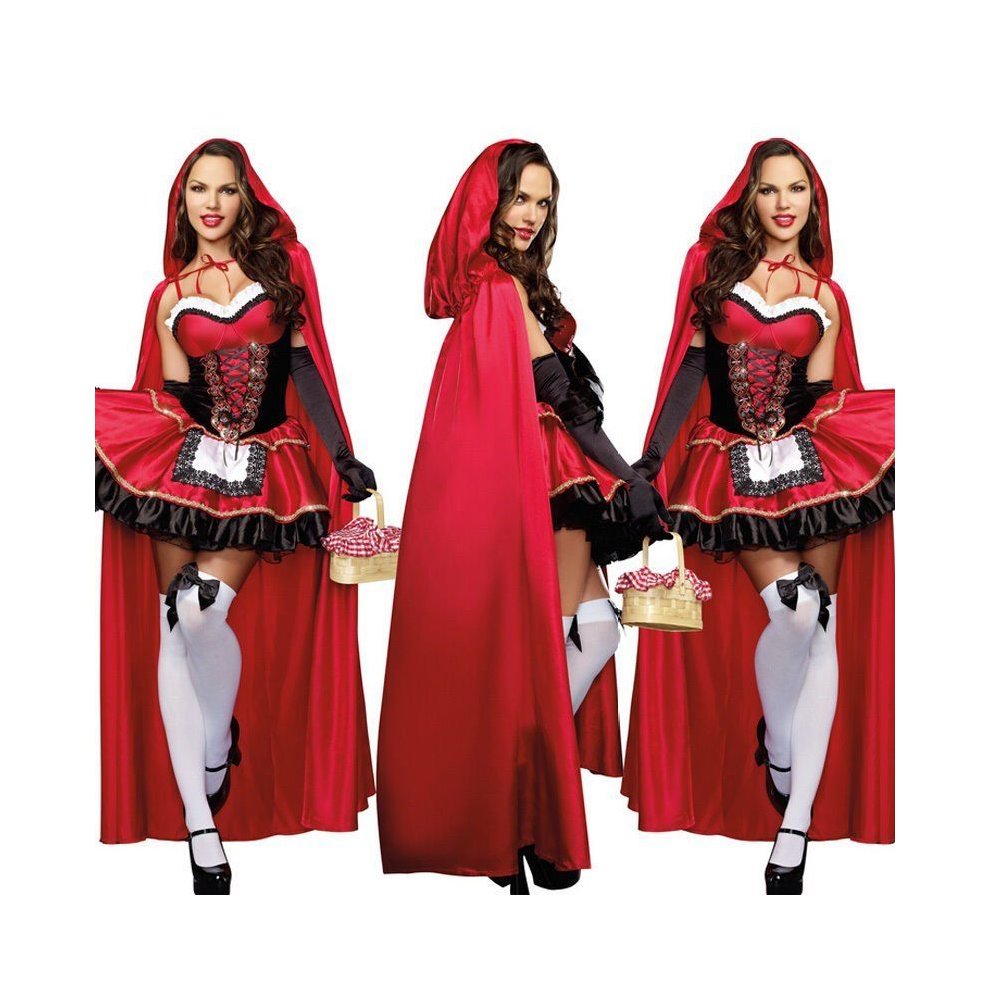 Little Red Riding Hood Womens Halloween Costume | Fancy Dress Costume
