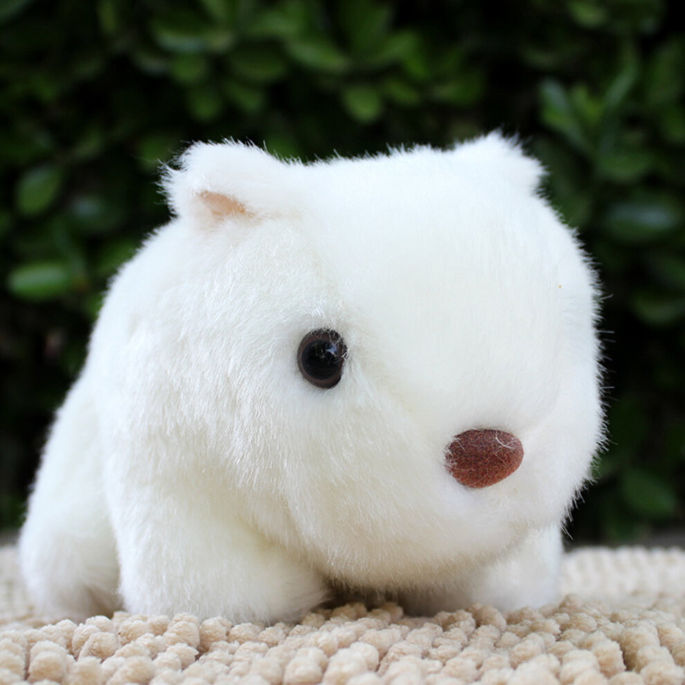 (Grey) 18cm Simulation Plush Hamster Animal Plush Stuffed Doll Toy Home Sofa Decor