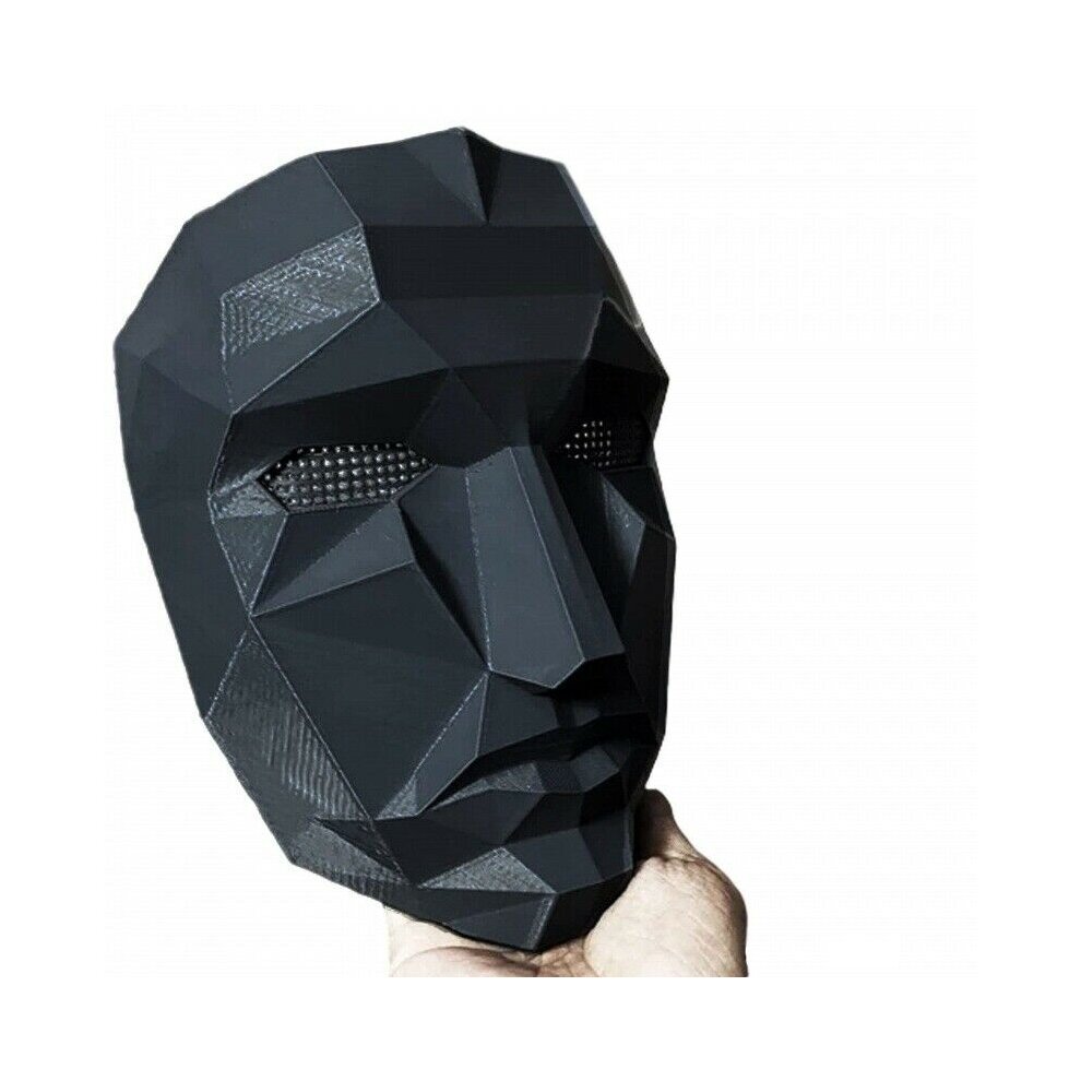 Squid Game Costume Mask Halloween Party Horror Accessory Triangle Square Circle Cosplay Shape Prop 2021 TV Character Boss Manager Cosplay
