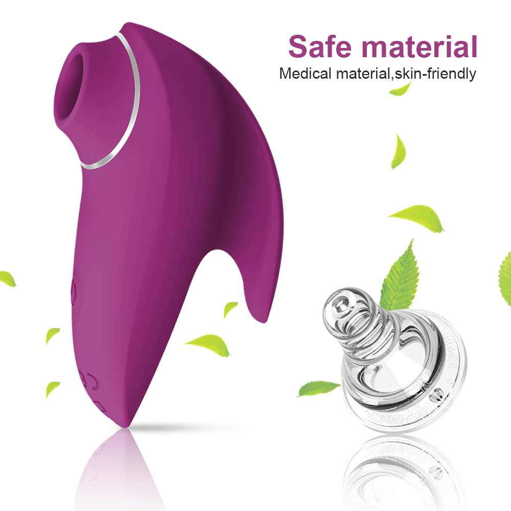 (Red) Sucking Vibrator Sex Toy For Women Vibrating Sucker Oral Clitoris Stimulator Sex Suction Egg Vibrator Female Adults Product