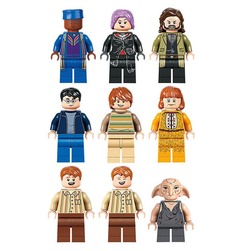 Harry Potter Magic World Grimmauld Place Brick Model Modular Building Blocks Hot Movie Street View Kids Toy