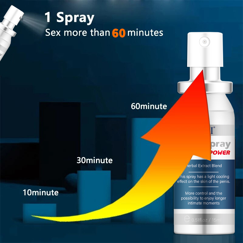 Delay Spray Long Power Strong Lasting 60 Minutes Penis Enlargement Prevent Premature Ejaculation Oil Male Sex Delay Products