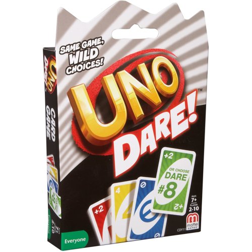 Uno Dare Card Game Gift for Kid Family Game Night