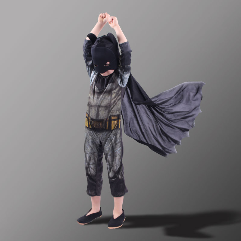 (5~7 Years) Childs Batman Fancy Dress Dark Knight Costume Outfit