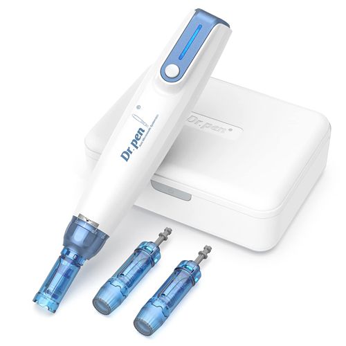 Dr.Pen A9 Microneedling Pen Kit Wireless Derma Needling Device with Ten 18-pin Cartridges