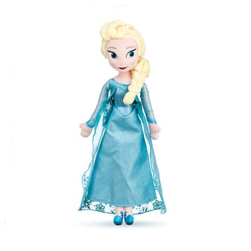 Frozen Plush Toys Soft Anna Elsa Stuffed Doll Snow Queen Princess Soft Toys Cartoon Cuddly Dolls Home Decoration Boys Girls Kids Birthday Gifts