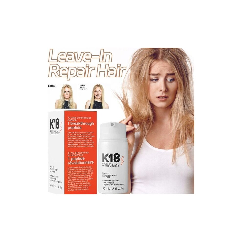 K18 Leave-In Molecular Repair Hair Mask Hair Treatment 50ml