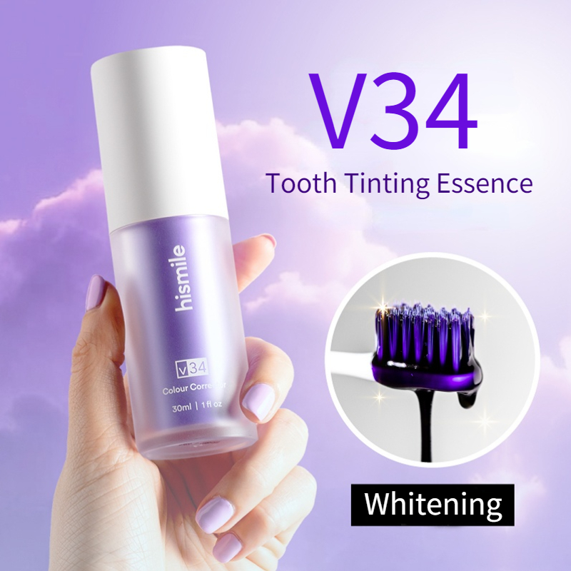 Hismile V34 Colour Corrector Serum Teeth Whitening Stain Removal