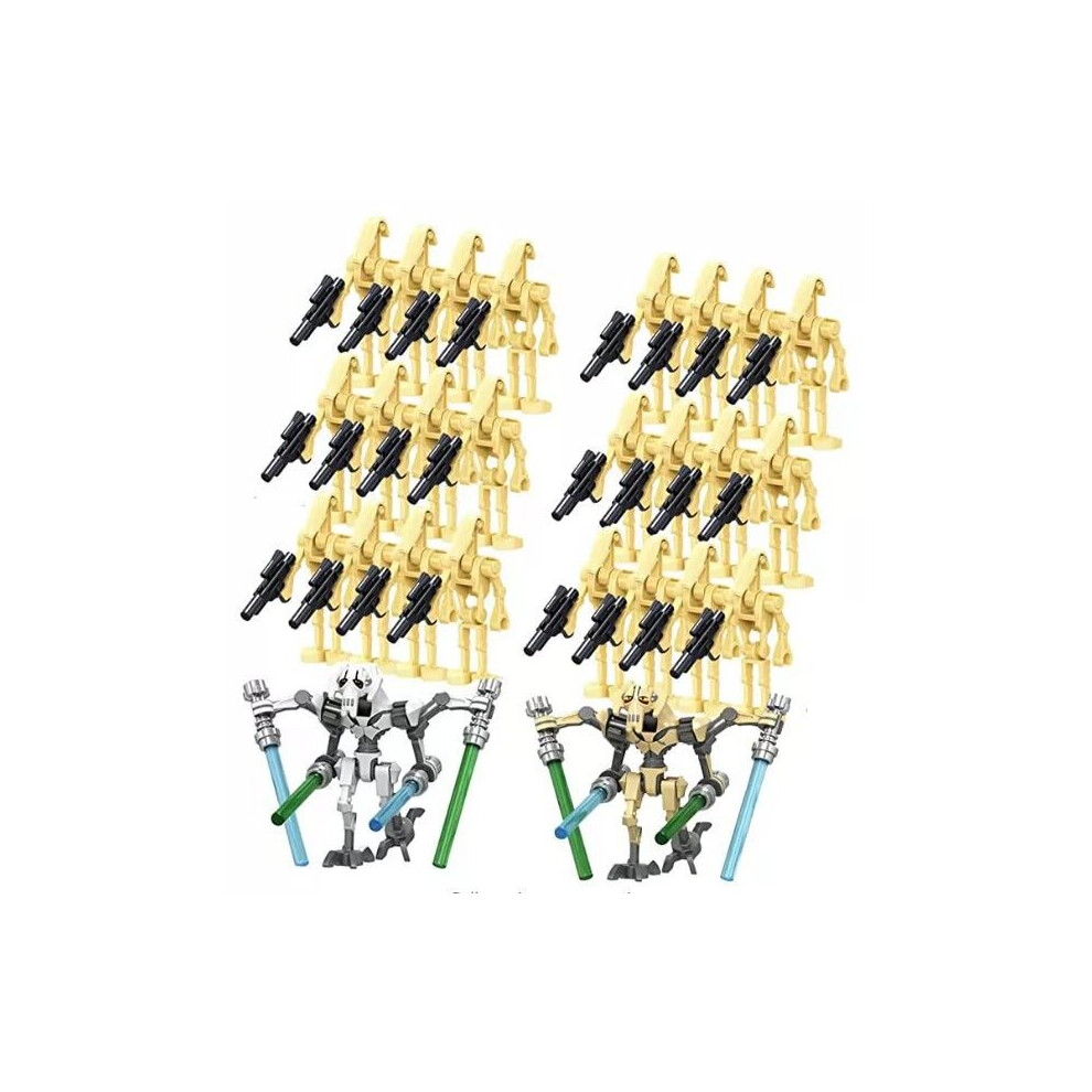 Star Wars Minifigures Battle Droid Building Blocks 26 Pcs Set