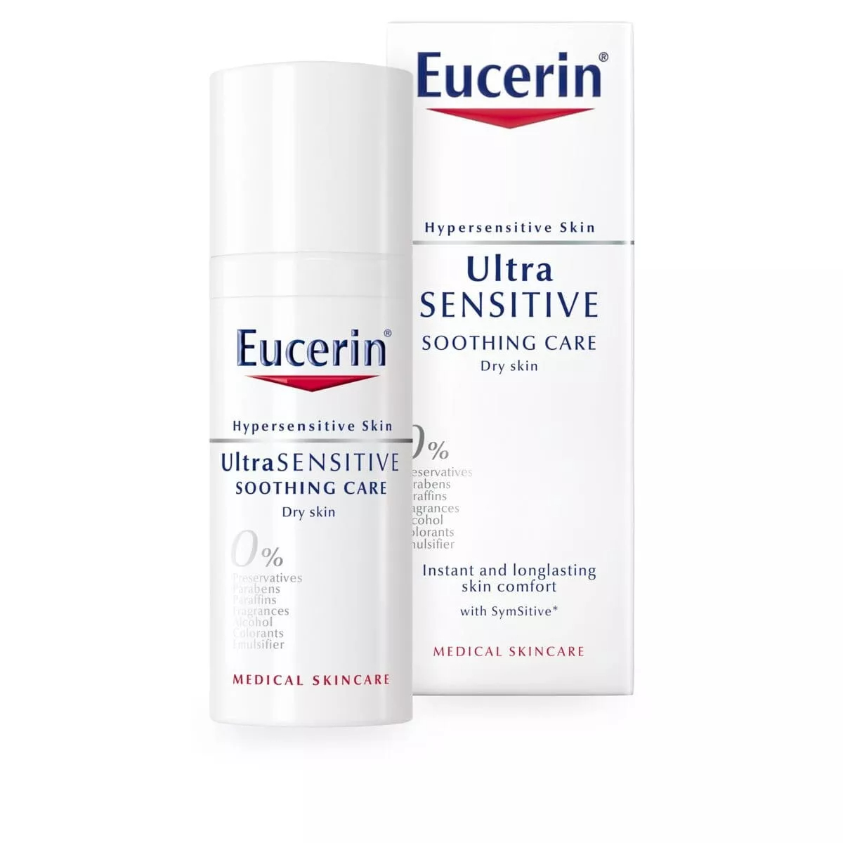 Eucerin Ultra-Sensitive Soothing Care Face Cream for Dry Skin 50ml