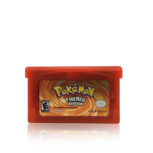 (FIRERED VERSION Pokemon Series Video Game Classic Console Card For Nintendo NDSL GB G