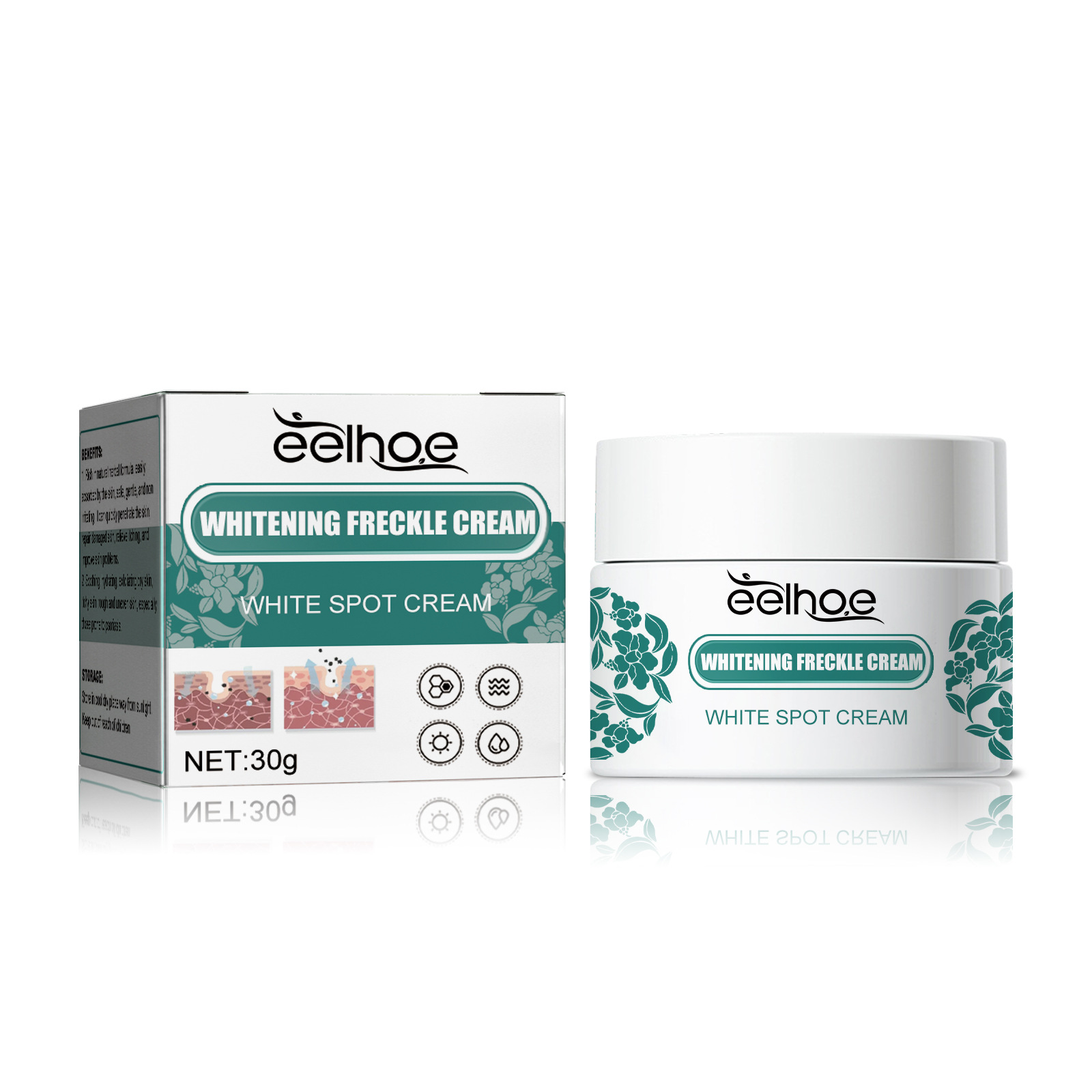 Niacinamide Melasma Brightening Cream Reduce Melanin Brighten Cream Lighten Dark Skin Chloasma Serum Fade Fine Lines Face Care Cream 30g
