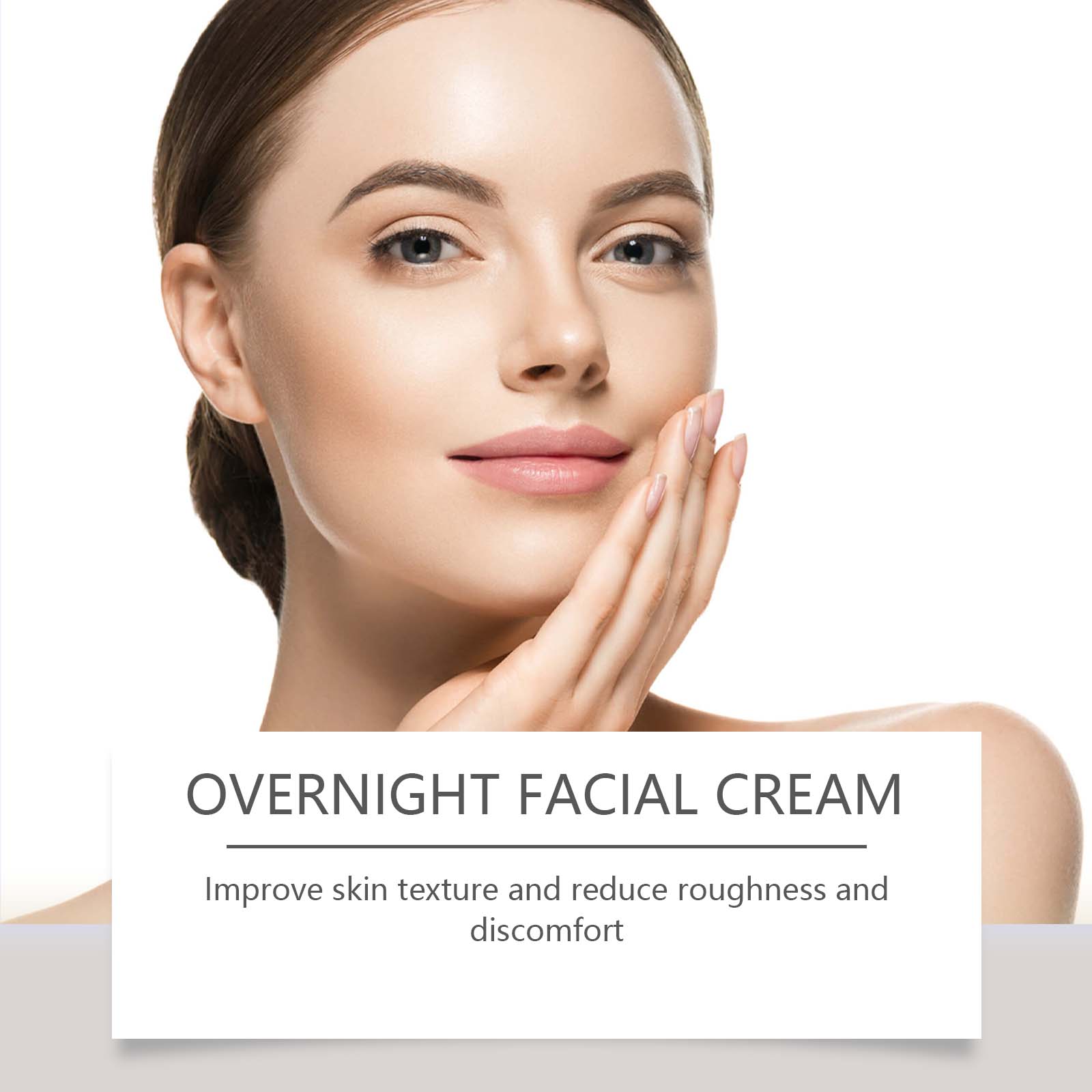 Jaysuing Pine Hydrating Night Cream Facial Care Brighten Tender Skin Nourish Hyaluronic Acid Retinol Moisturizer Skincare Restore Tighten Anti Aging Cream