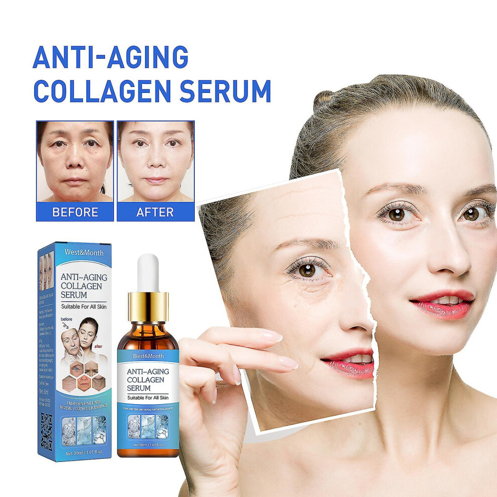 4x 30ml Botulinum Wrinkle Remover Instant Anti-aging Face Serum Retinol Skin Tightening