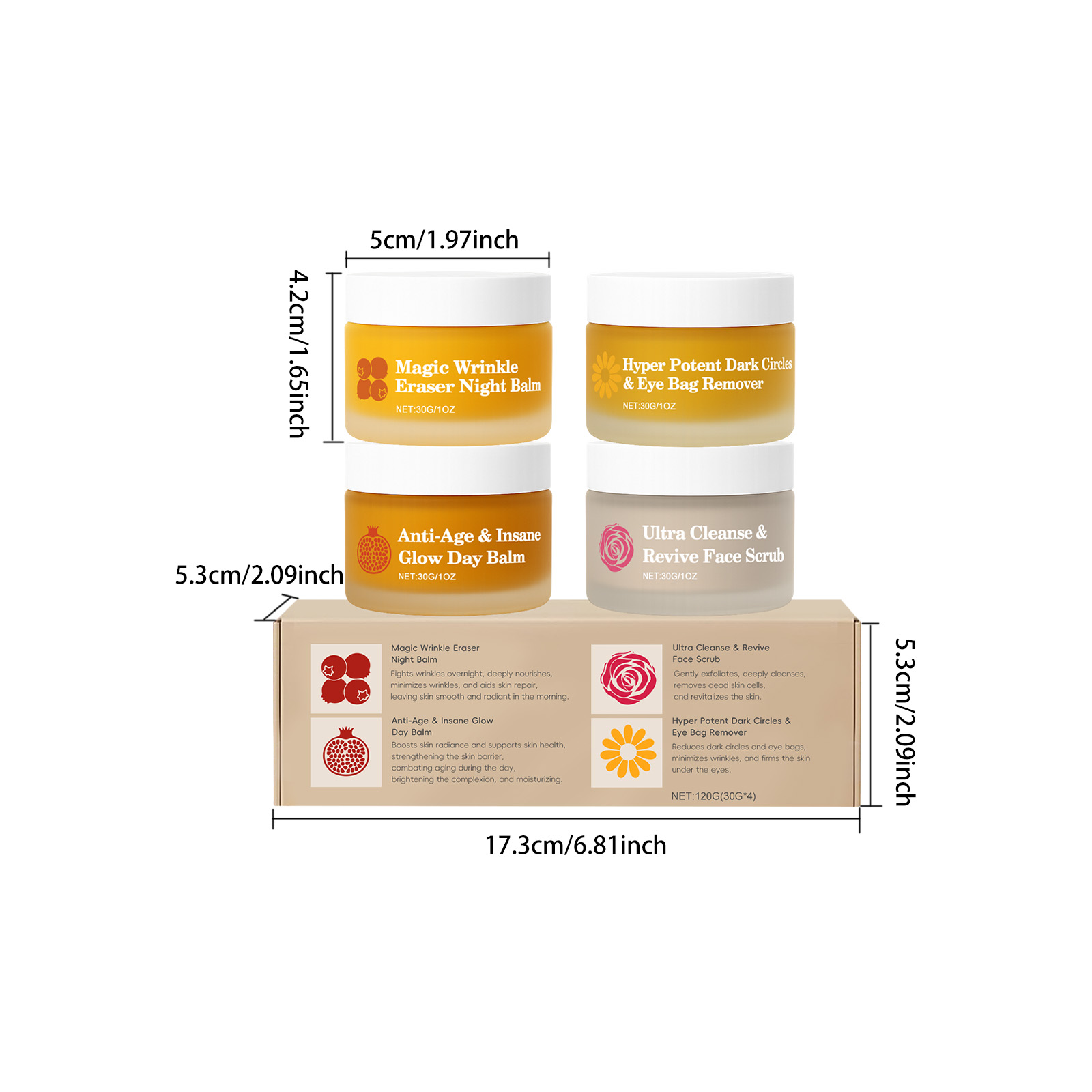 Multi Functional Day Night Set Moisturizing Hydrating Nourishing Skin Barrier Care Facial Eye Area Skin Day Night Applicable