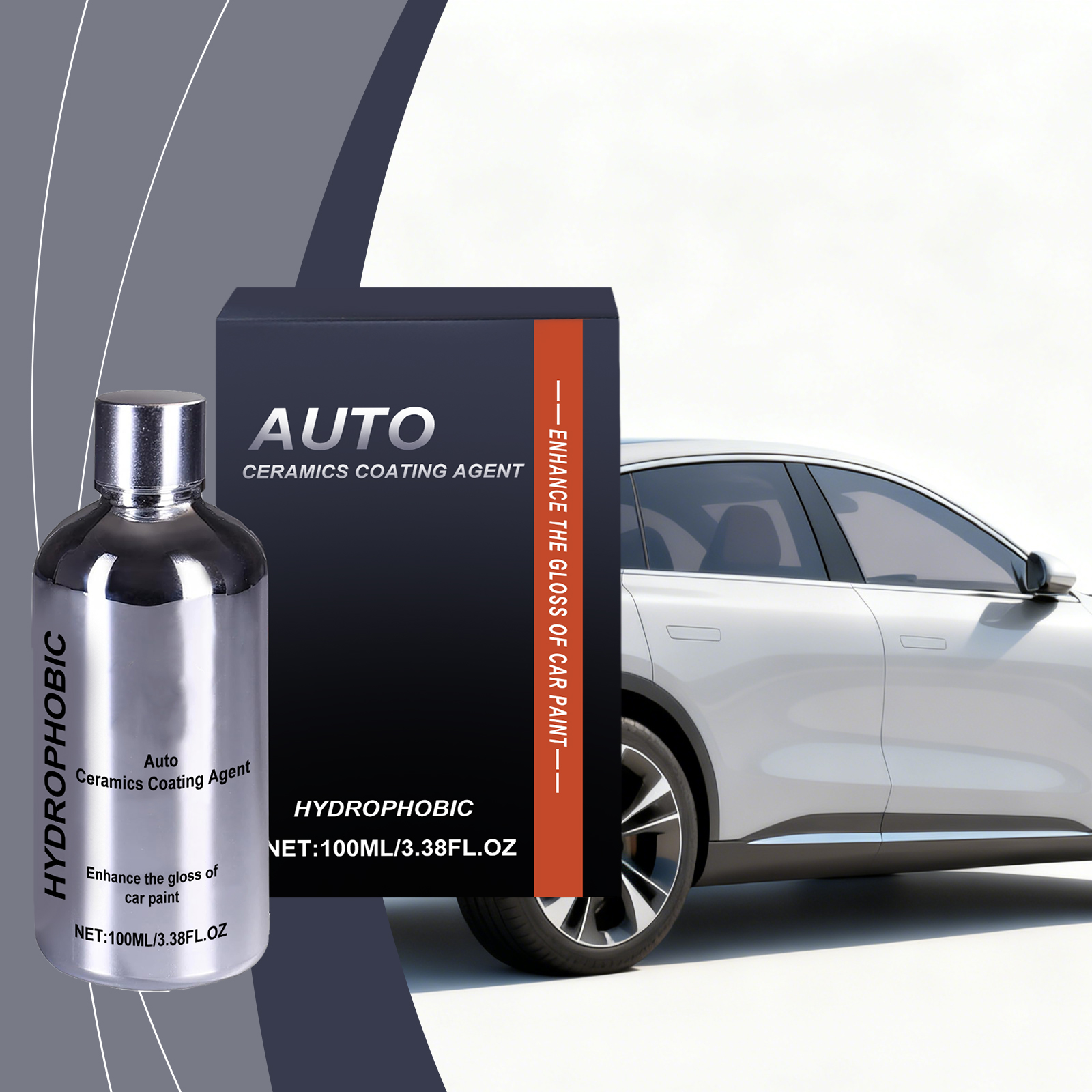 Car Ceramic Coating Agent Nano Spray Boost Surface Gloss Anti Rust Paint Protection For Vehicle Body Exterior Surface Care Liquid