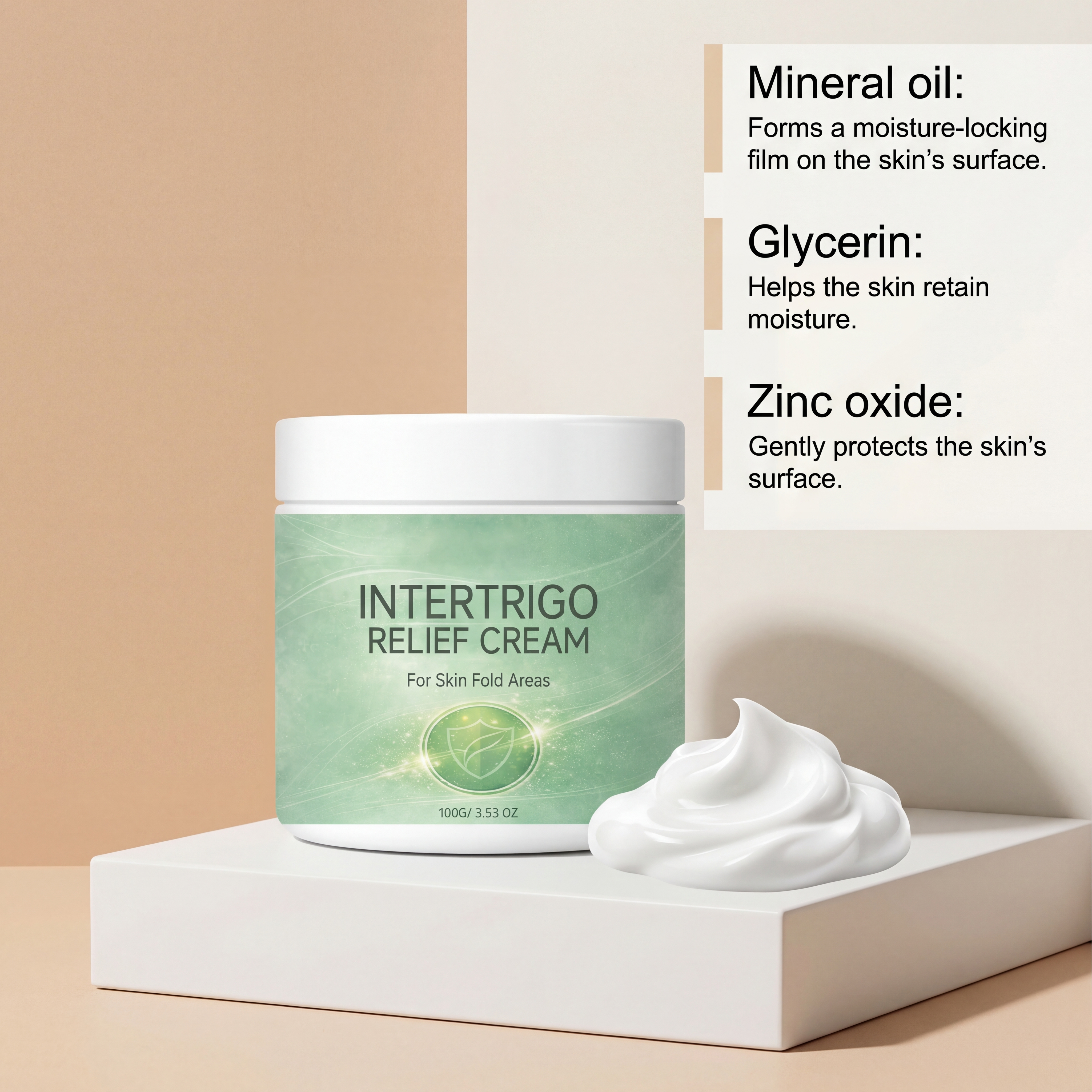 Skin Wrinkle Soothing Cream Gentle Nourishing Care For Facial Neck Body Dry Rough Tired Complexion