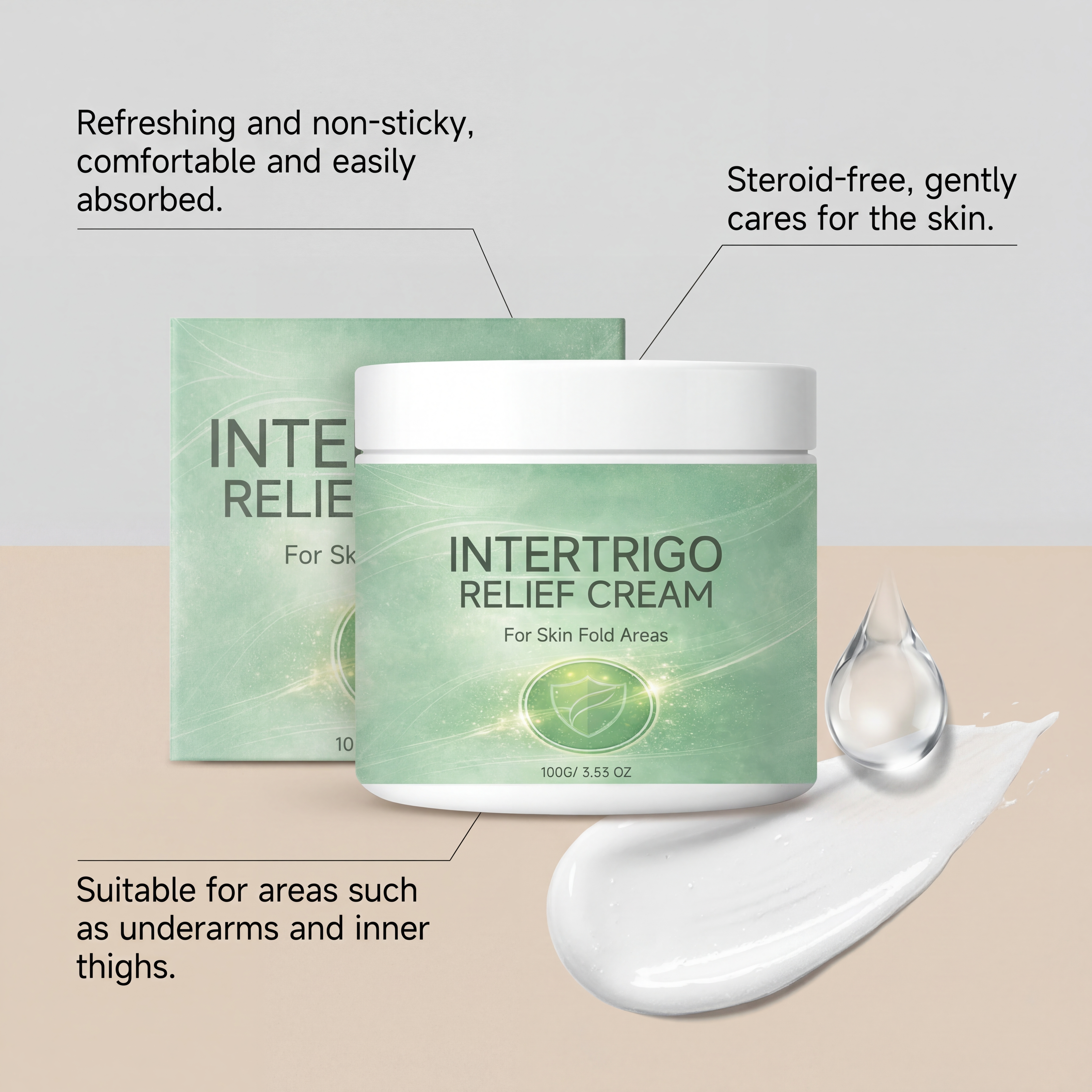 Skin Wrinkle Soothing Cream Gentle Nourishing Care For Facial Neck Body Dry Rough Tired Complexion