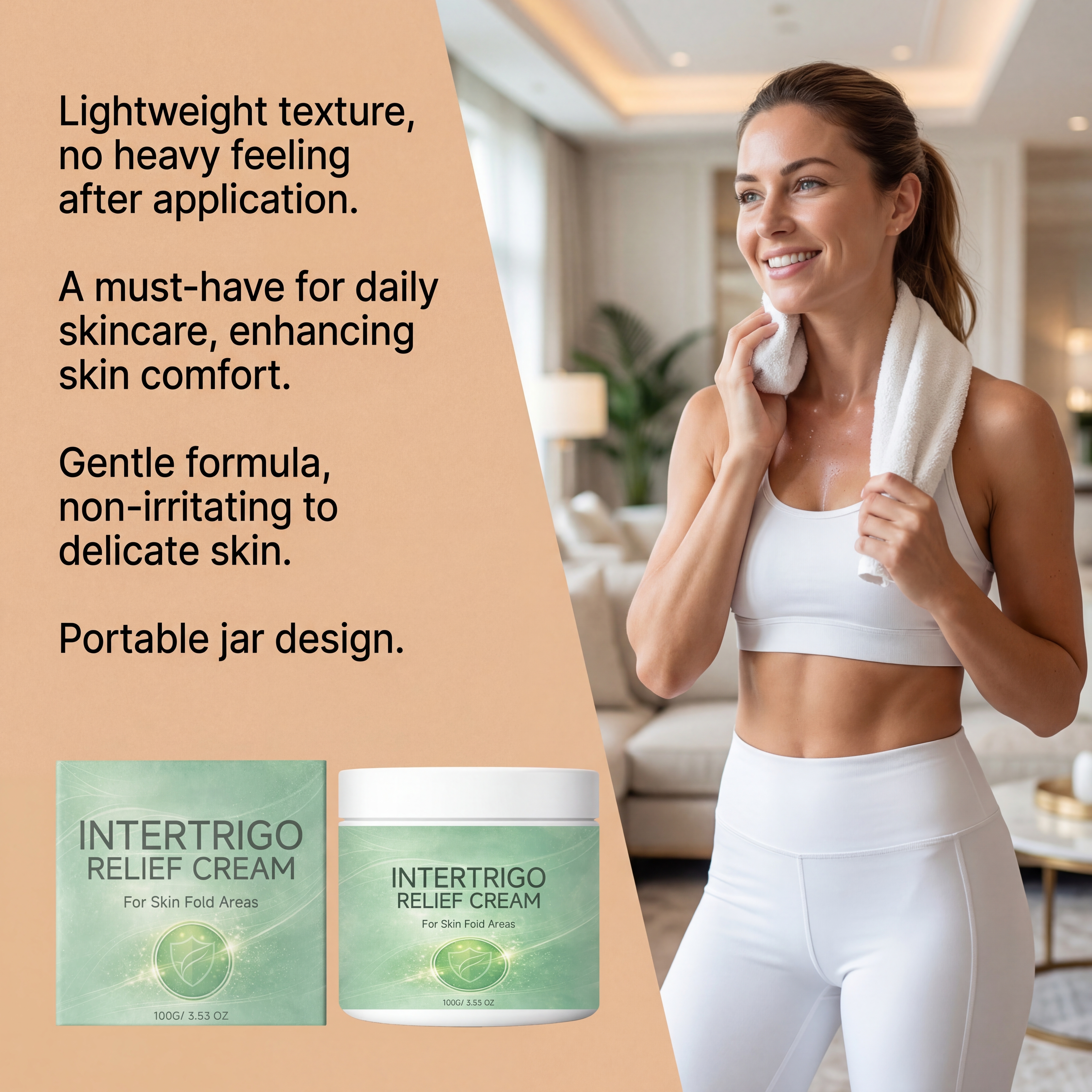 Skin Wrinkle Soothing Cream Gentle Nourishing Care For Facial Neck Body Dry Rough Tired Complexion