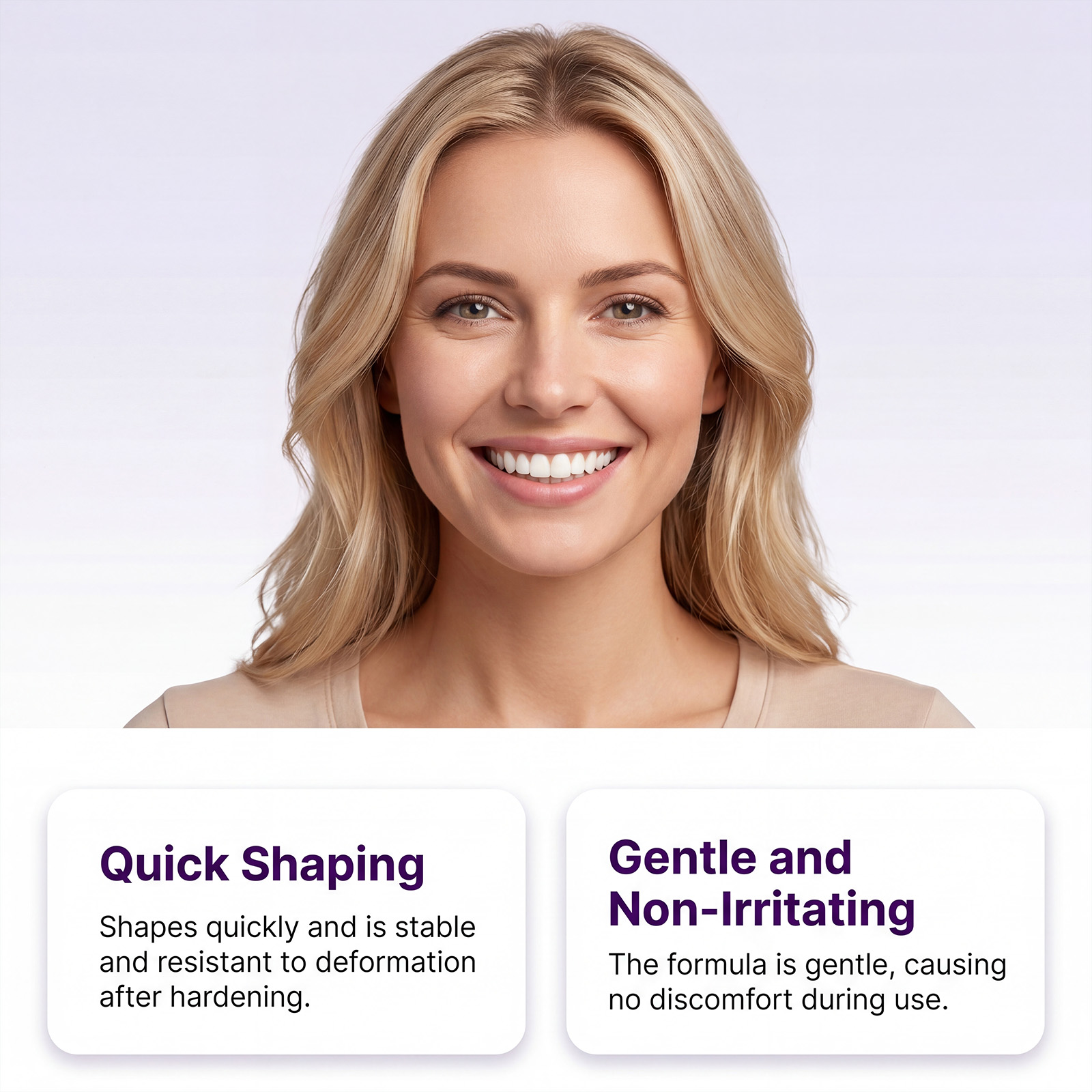 Gentle Formula Dental Care Kit For Daily Teeth Surface Beautifying Boost Smile Charm Appearance Display Attractive Look