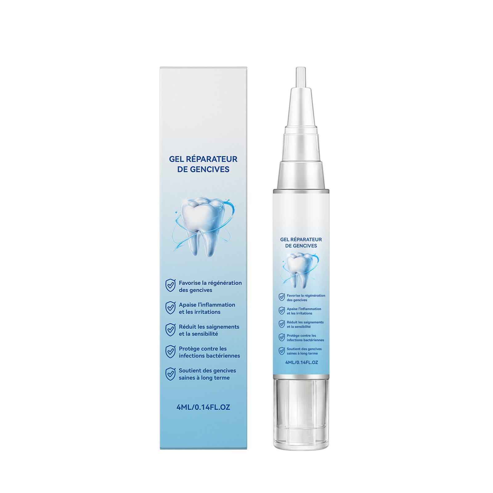 Gum Care Gel Protect Teeth Comfort Clean Remove Stains Freshen Breath Refresh Maintain Oral Health