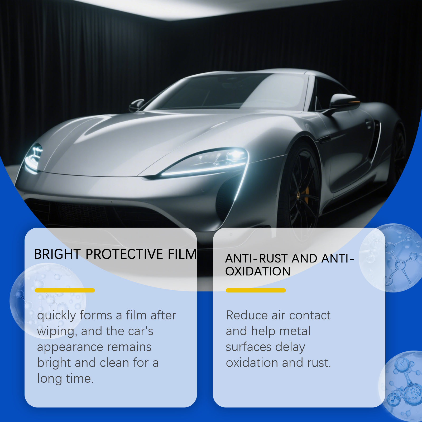 Car Coating Agent Spray Cleaning Stain Removal Waterproof Renovation Maintenance Body Mirror Gloss Protection