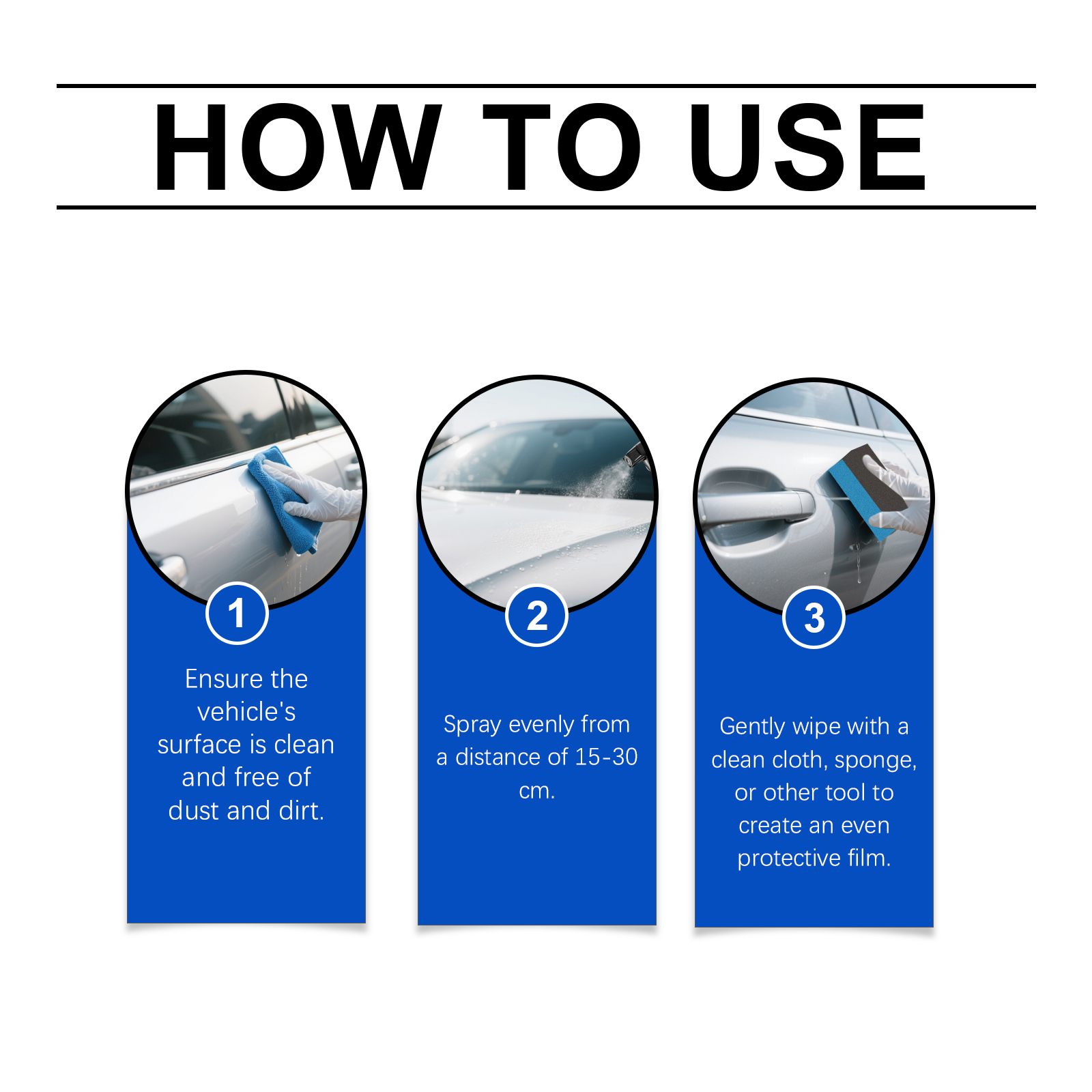 Car Coating Agent Spray Cleaning Stain Removal Waterproof Renovation Maintenance Body Mirror Gloss Protection