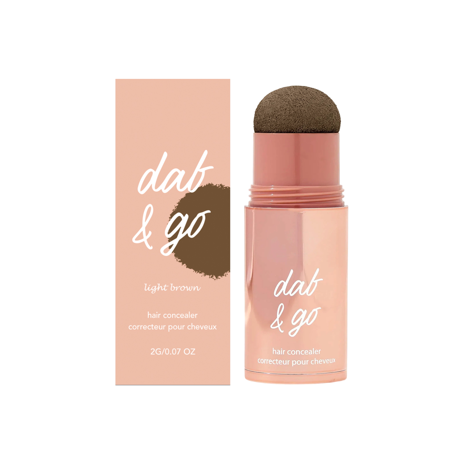 (Dark Brown) Hair Powder Shading Modify Hairline Cover Scalp Fill Hair Gap Fit Skin Natural Color Render Effect