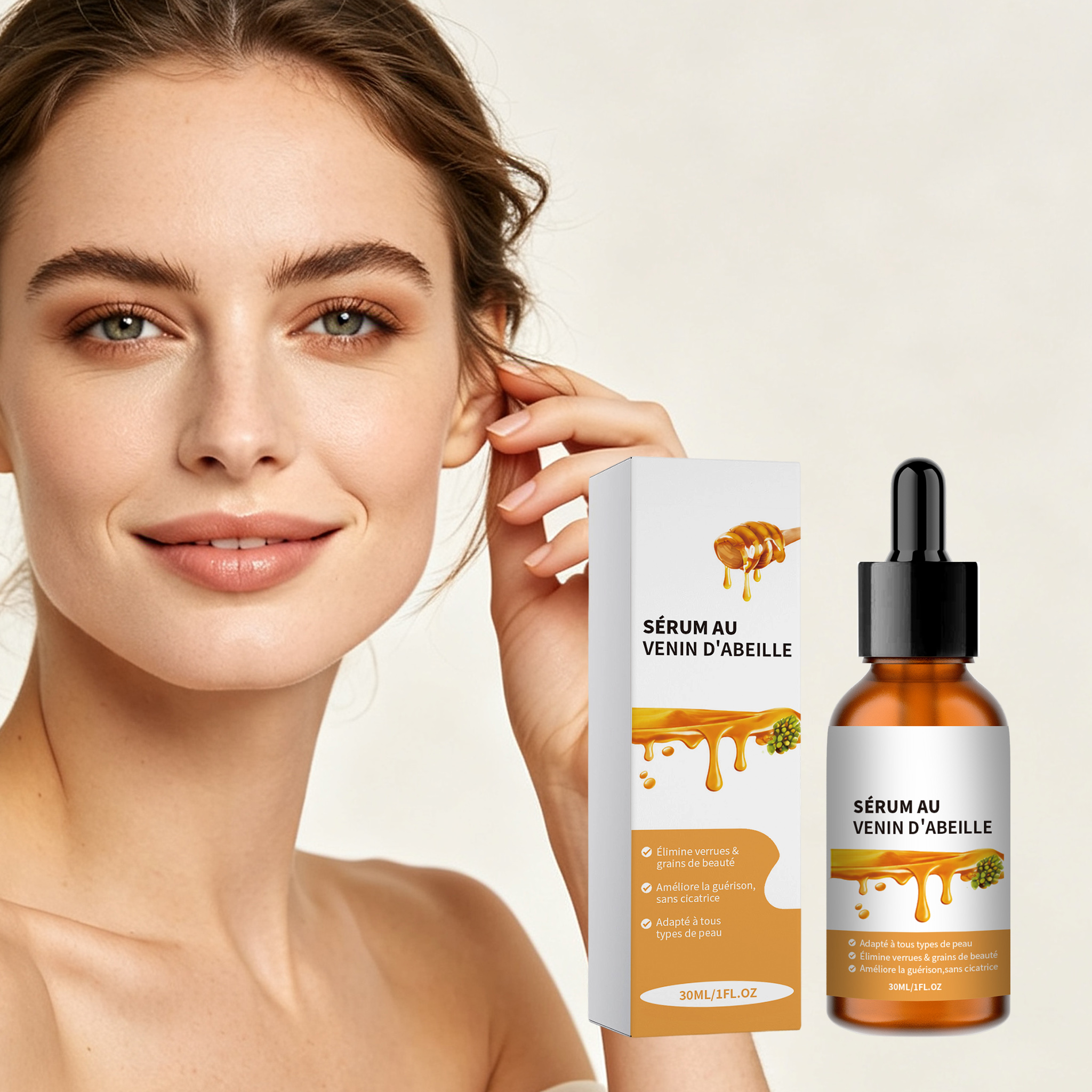 Bee Venom Skin Essence Smoothing Tender Comfortable Skin-friendly Body Cleansing Care Gentle Convenient