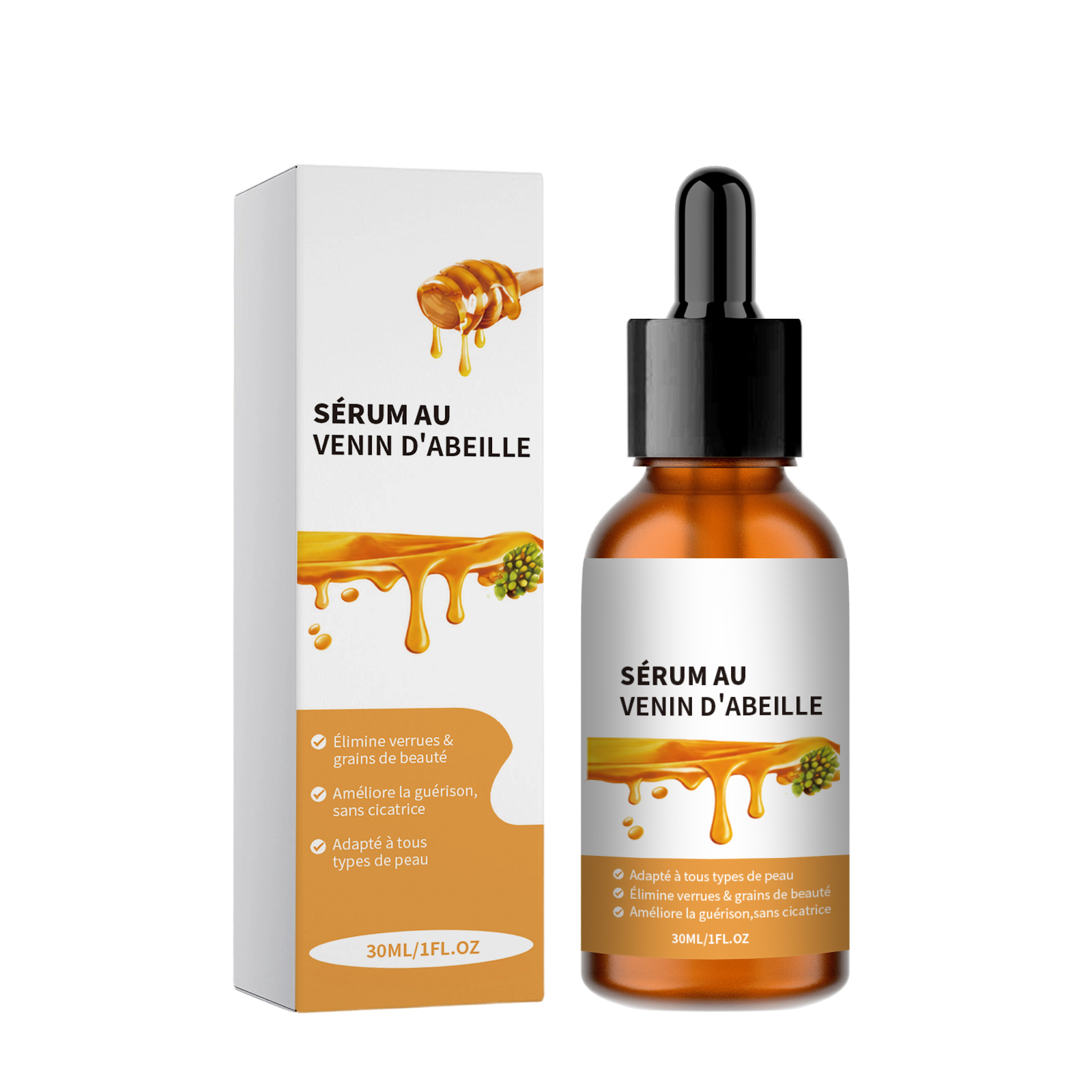 Bee Venom Skin Essence Smoothing Tender Comfortable Skin-friendly Body Cleansing Care Gentle Convenient