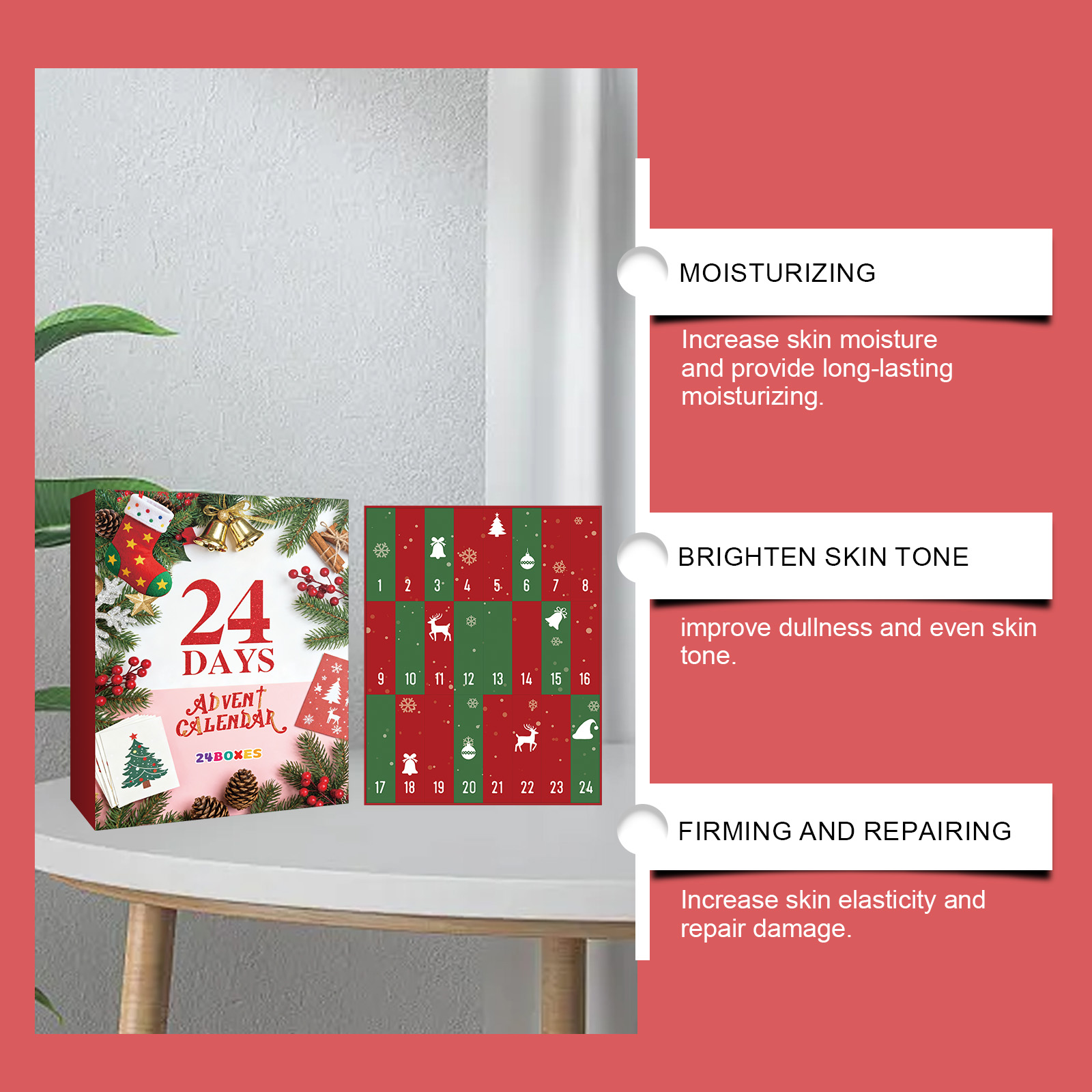Christmas Beauty Blind Box Exquisite Cosmetic Daily Facial Personal Skin Care Premium Gift