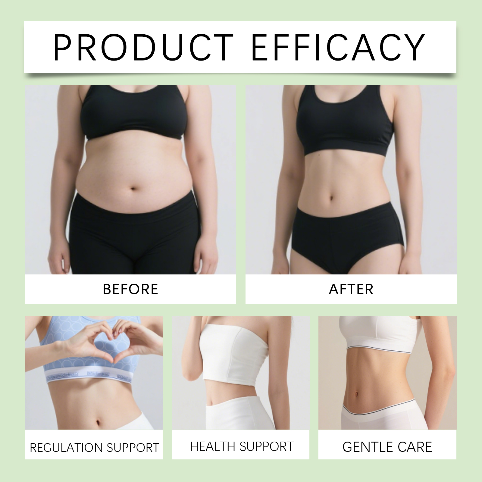 Body Care Drops Gentle Nourish Body Support Slim Figure Enhance Curves Daily Dietary Supplement 