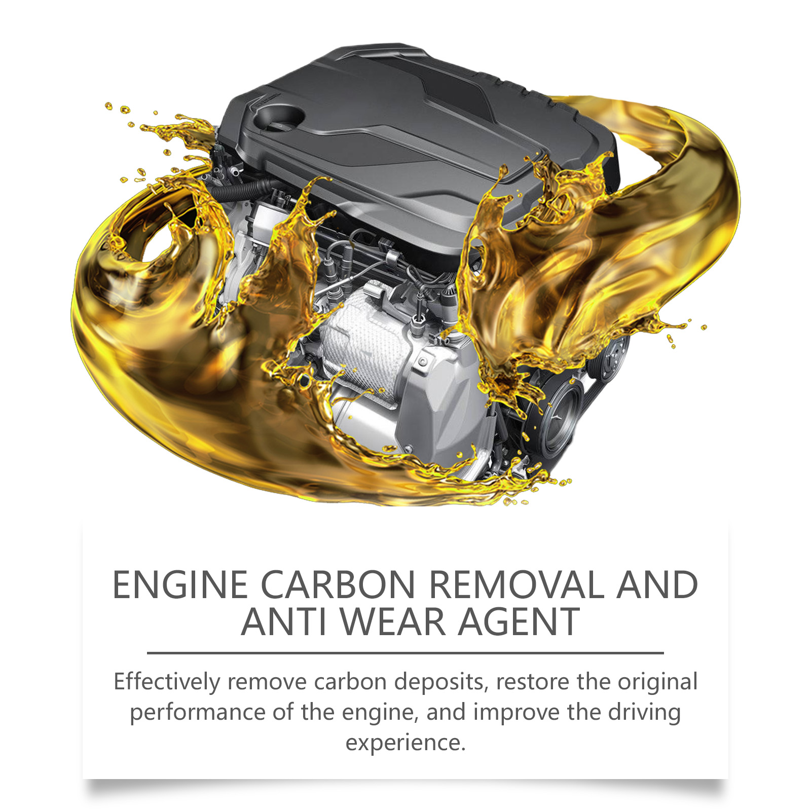 Car Engine Antiwear Protectant Rust Prevention Clean Noise Reduction Protect For Auto Parts