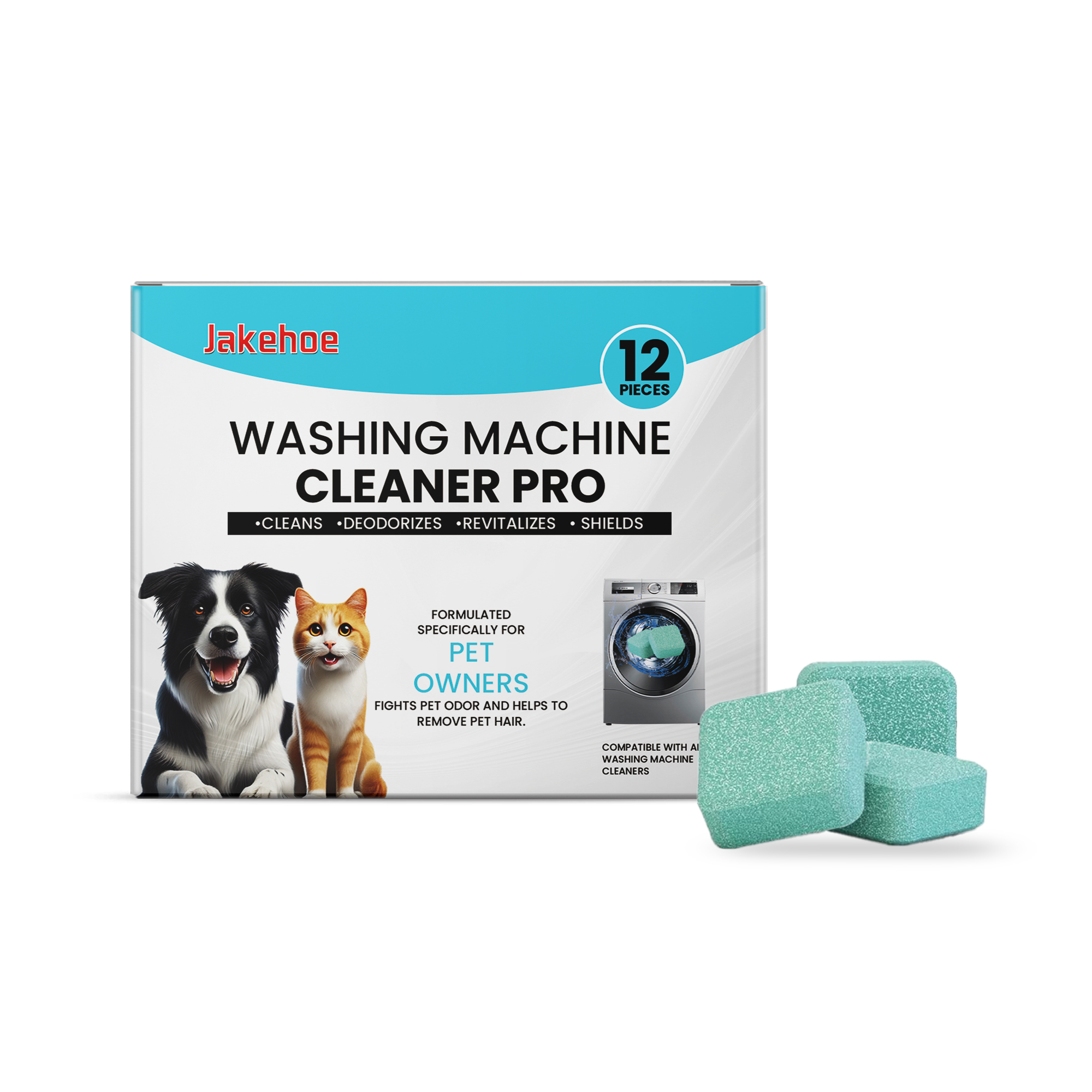 Washing Machine Cleaning Tablets For Tank Cleaning Household Front Top Load Stain Remover Scale Removal