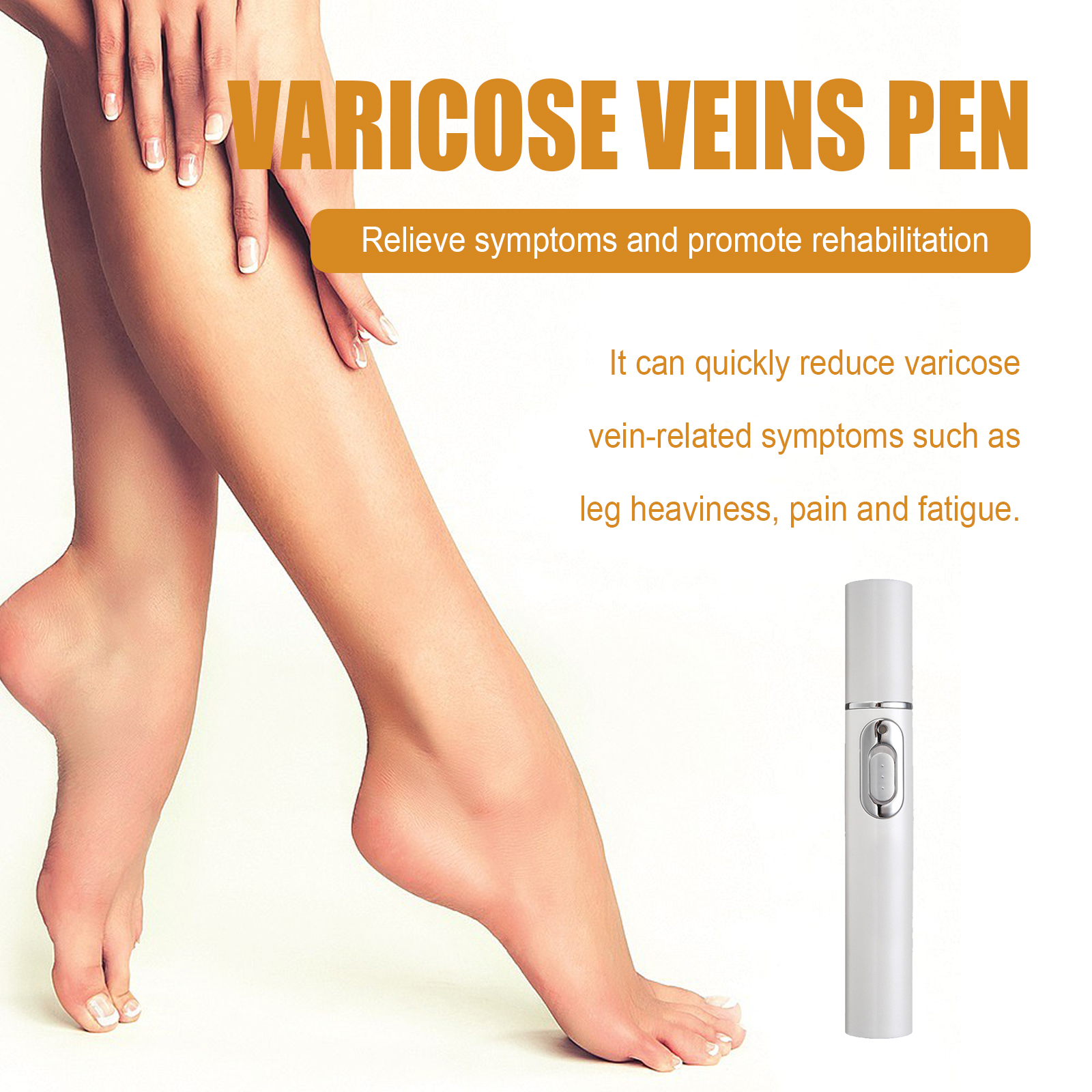 Leg Repair Pen LED Light Therapy For Soothing Discomfort And Leg Massage Daily Body Care 1 PCS