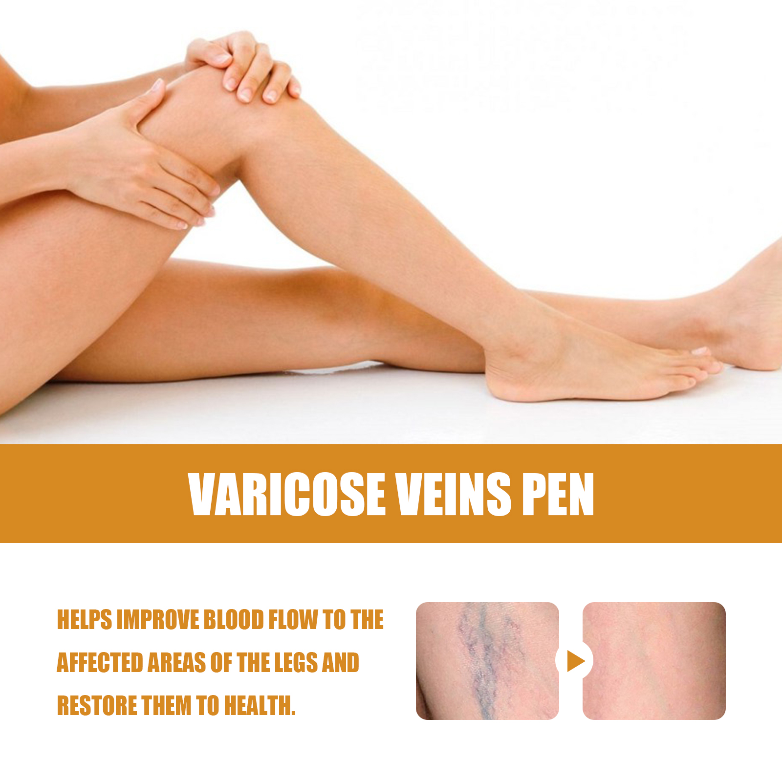 Leg Repair Pen LED Light Therapy For Soothing Discomfort And Leg Massage Daily Body Care 1 PCS