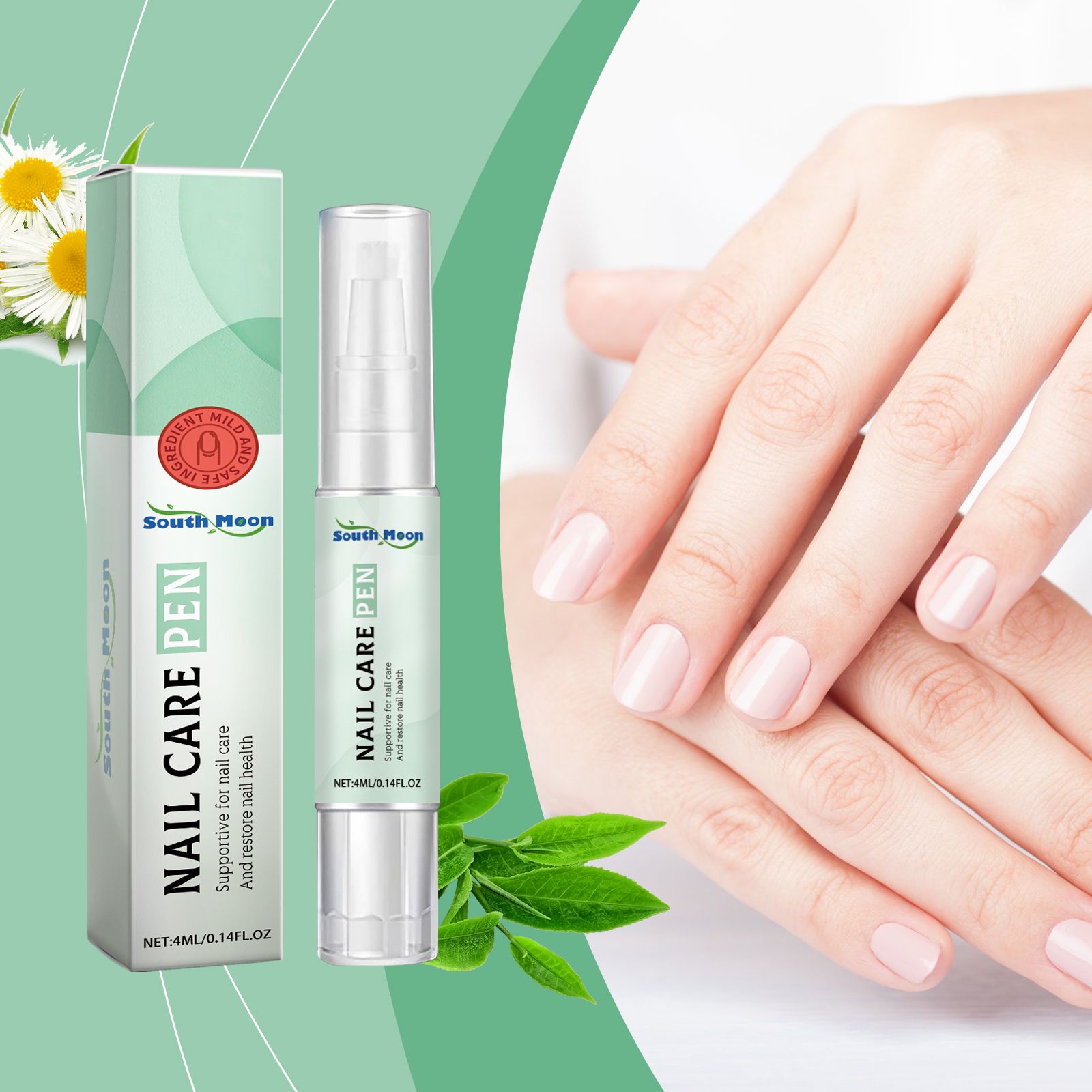 Nail Care Pen For Toenails And Fingernails Gentle Moisturizing Strengthening Daily Home Treatment