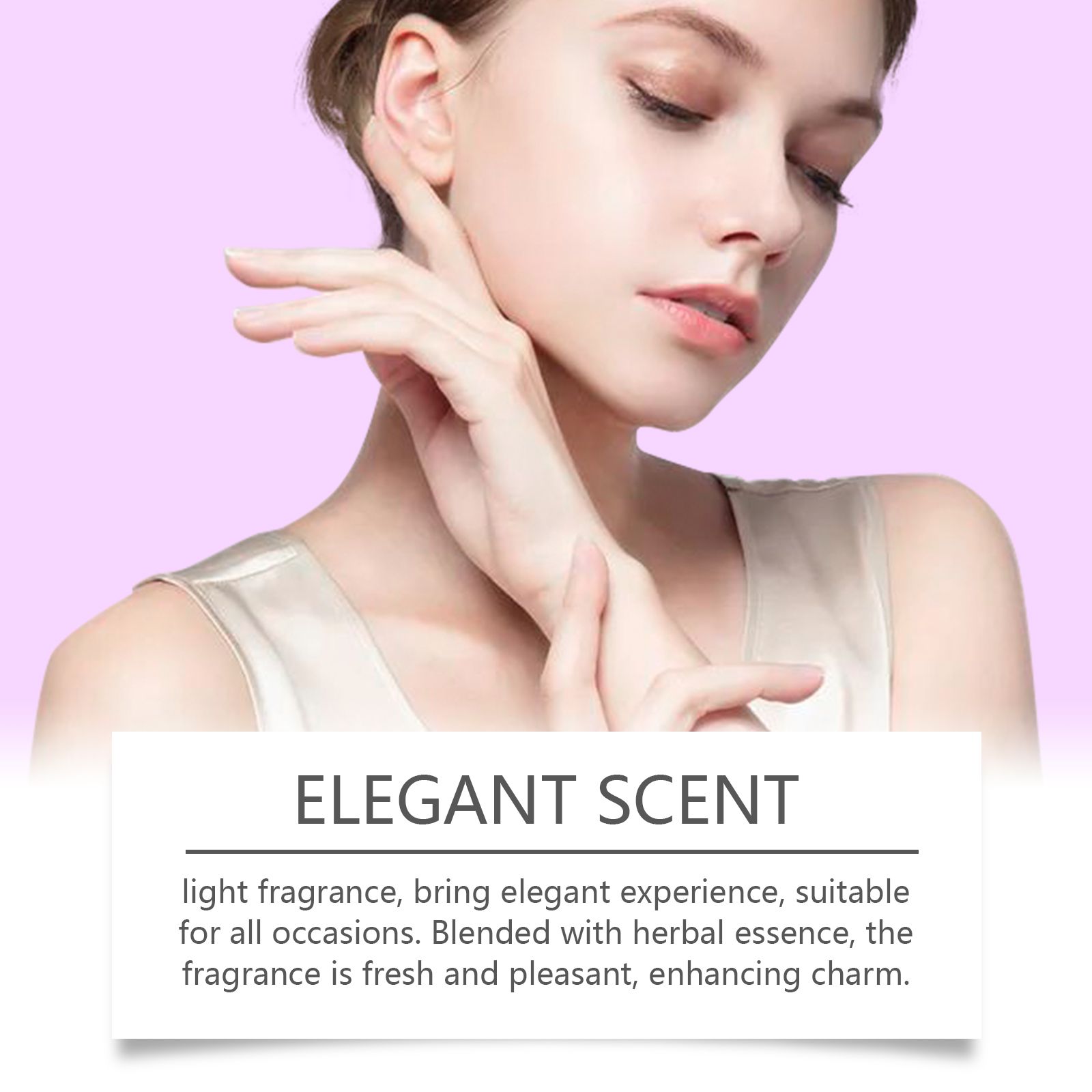 Herbal Charm Perfume Woody Rose Long Lasting Fresh Scent For Daily Wear