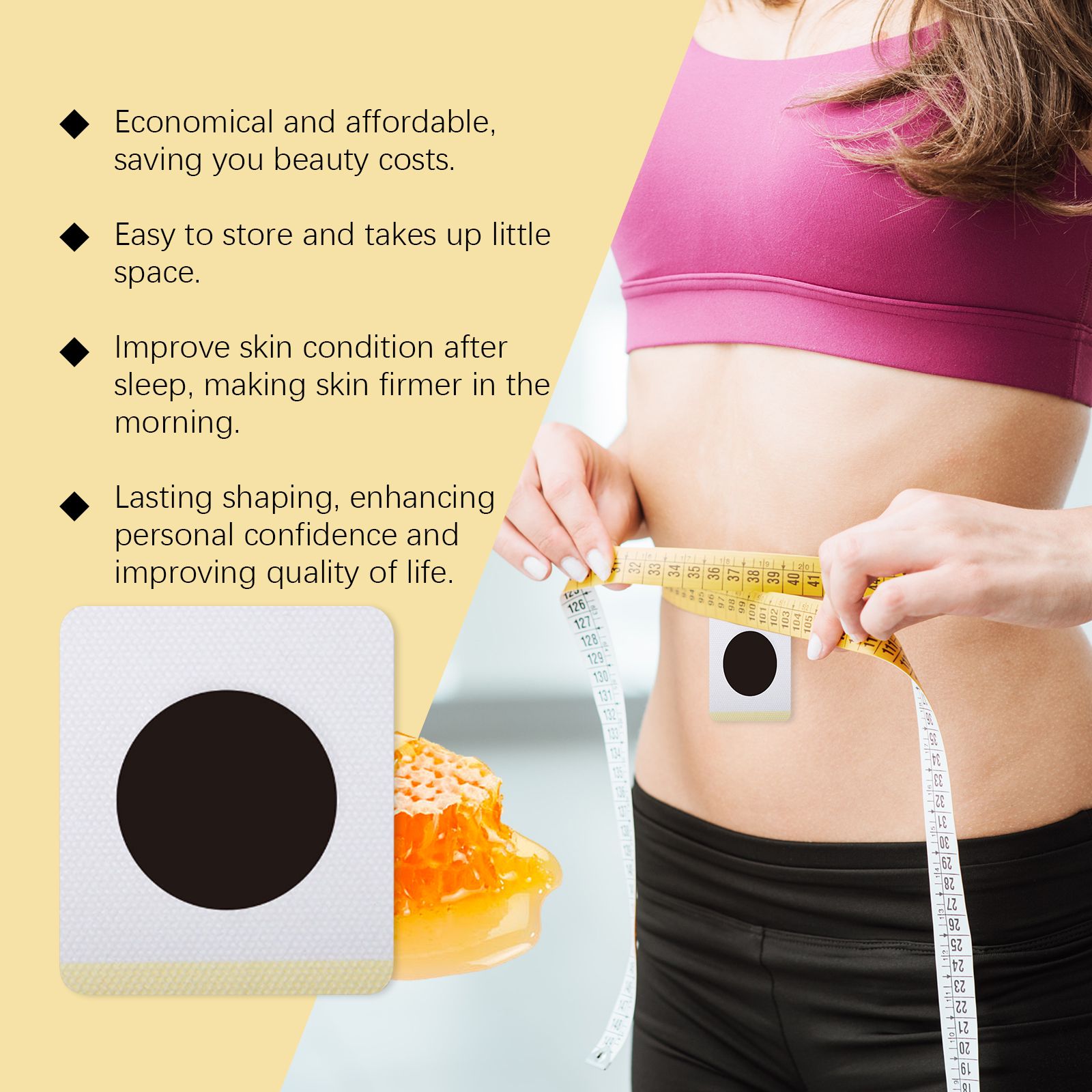 Bee Venom Lymphatic Body Shaping Patch For Firming And Daily Body Care