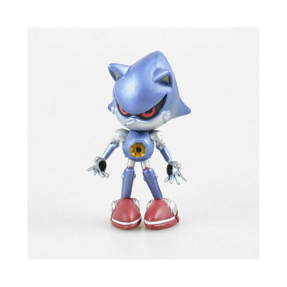 6 Pcs Sonic Classic The Hedgehog PVC Action Figure Model Toys