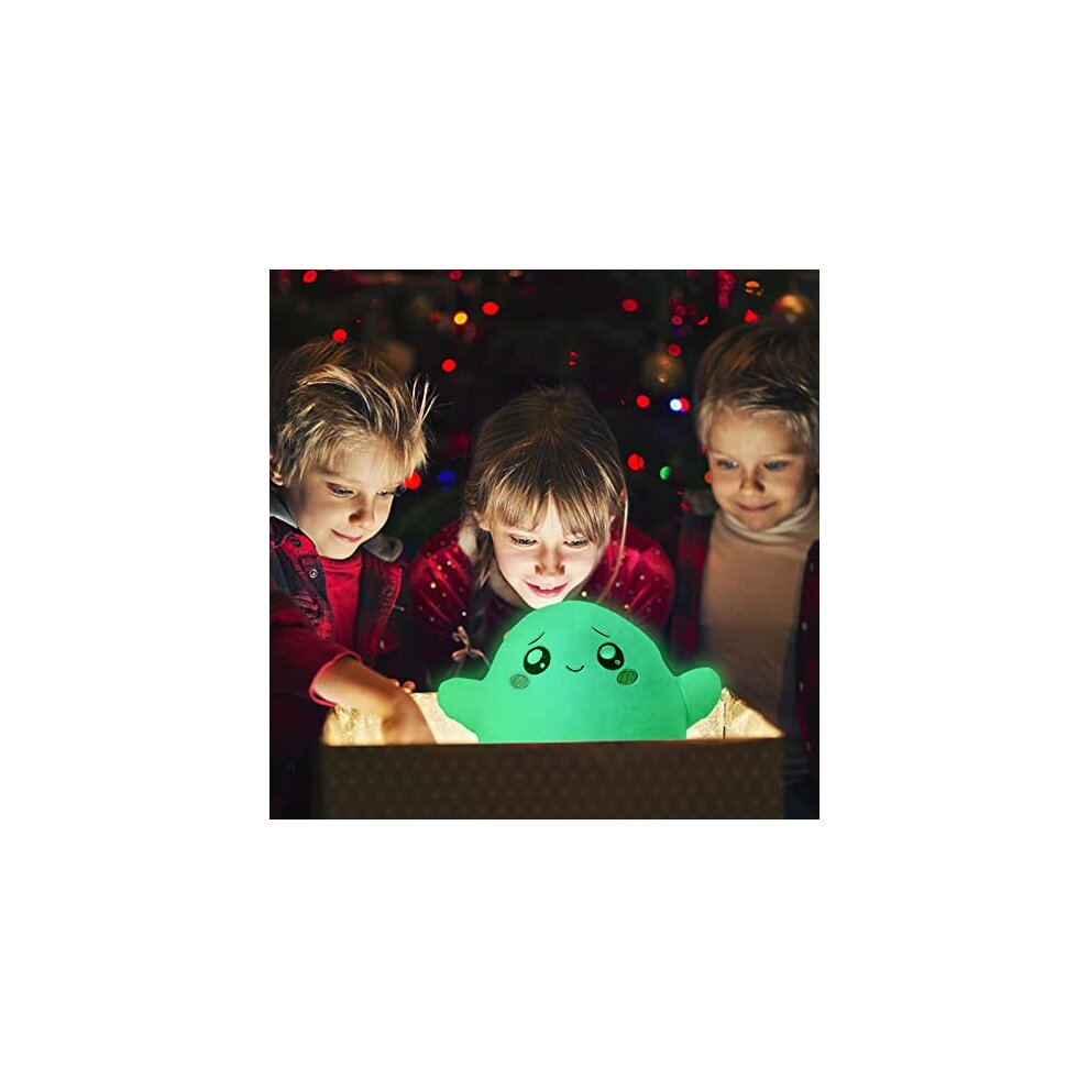 Luminous Lankybox Plush, Florescent Plush Foldable Doll,Lankybox Plush Glow in the Dark
