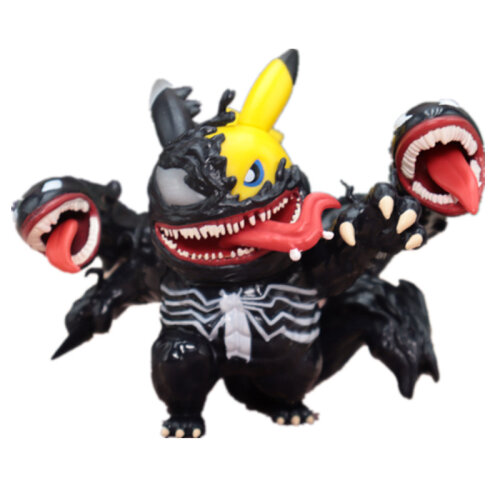 (Black) Venom Slaughter-Pokemon Pikachu Collection Figure