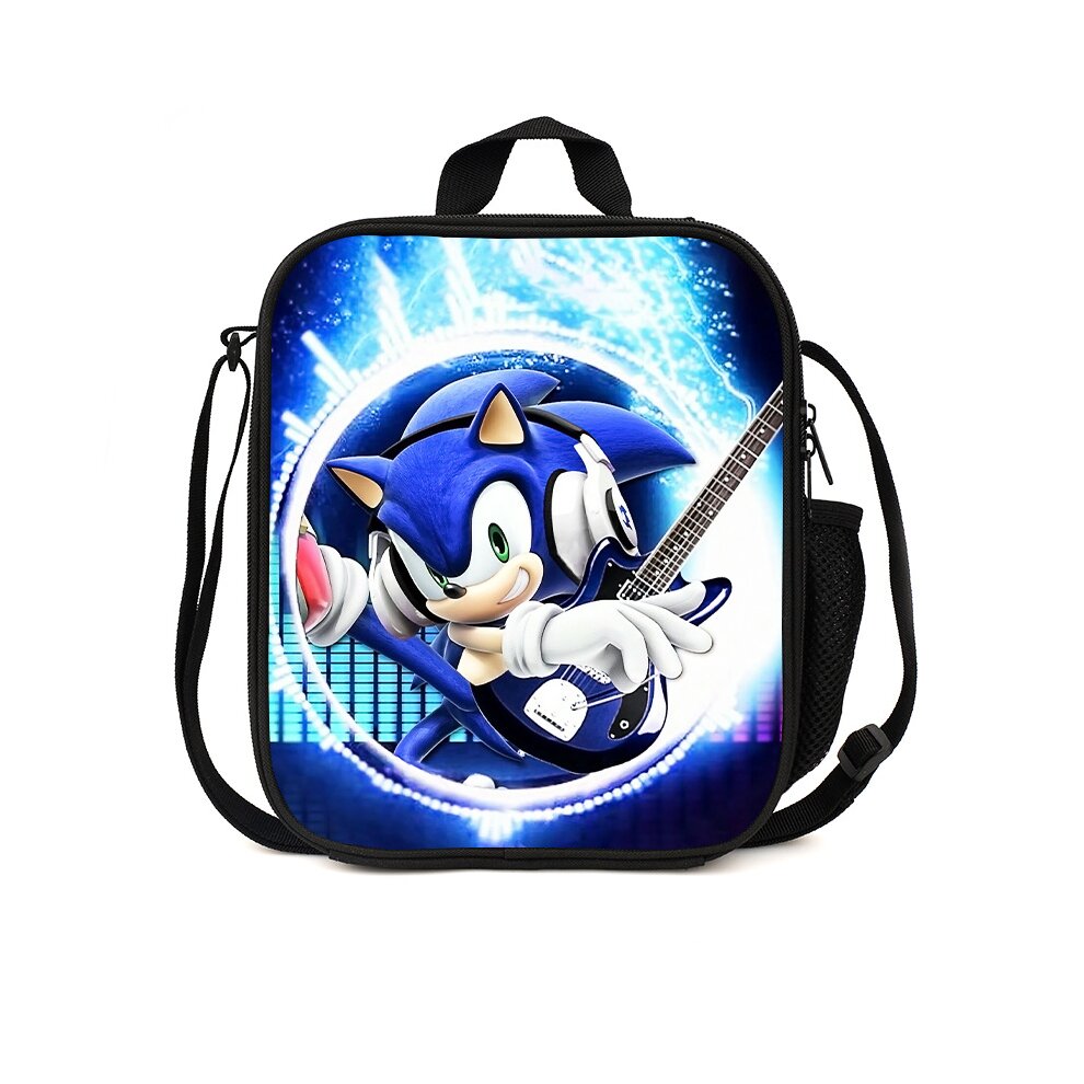 (Sonic I) Sonic Insulated Lunch Bag School Outdoor Lunch Box