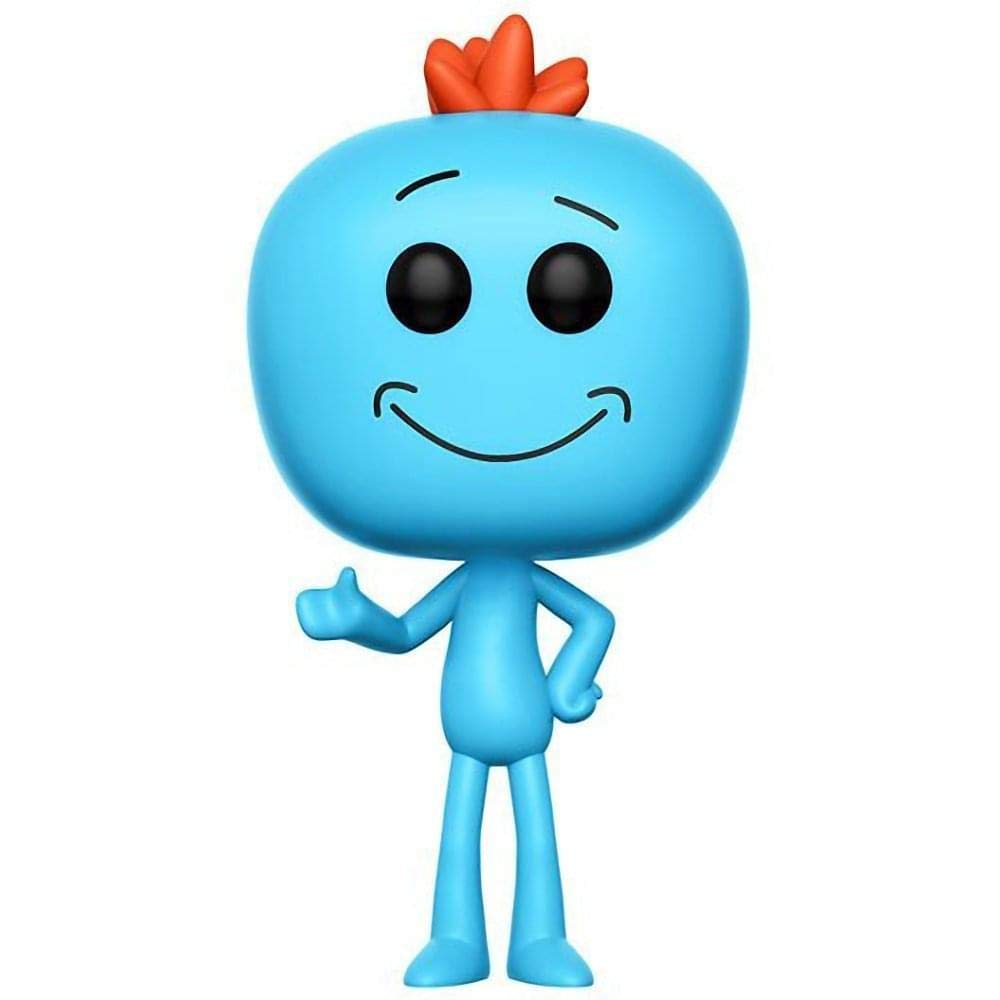 Animation Rick and Morty Mr Meeseeks Vinyl Figure Funko Pop  Action Figure Collectible Cartoon Model Decoration Anime Toy Figures Xmas Gifts